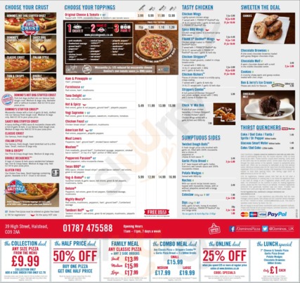 Domino's Pizza - Halstead, Halstead