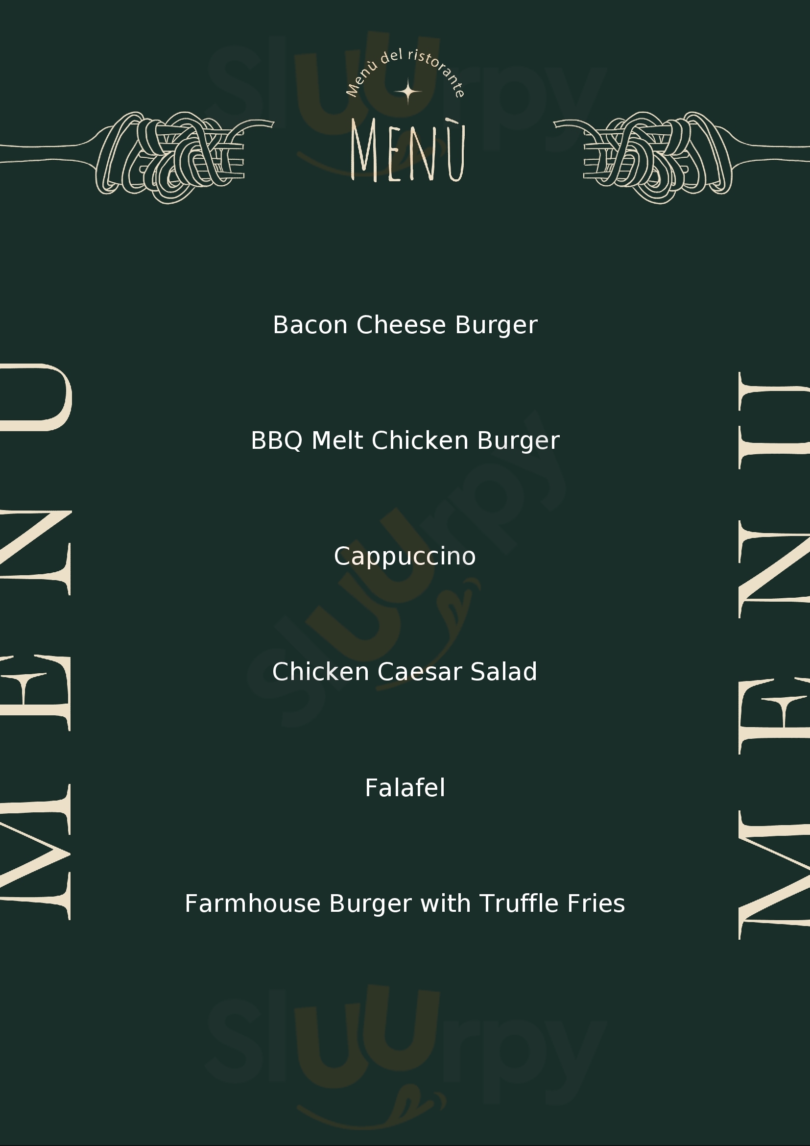 Park Bistro Linlithgow Menu - 1