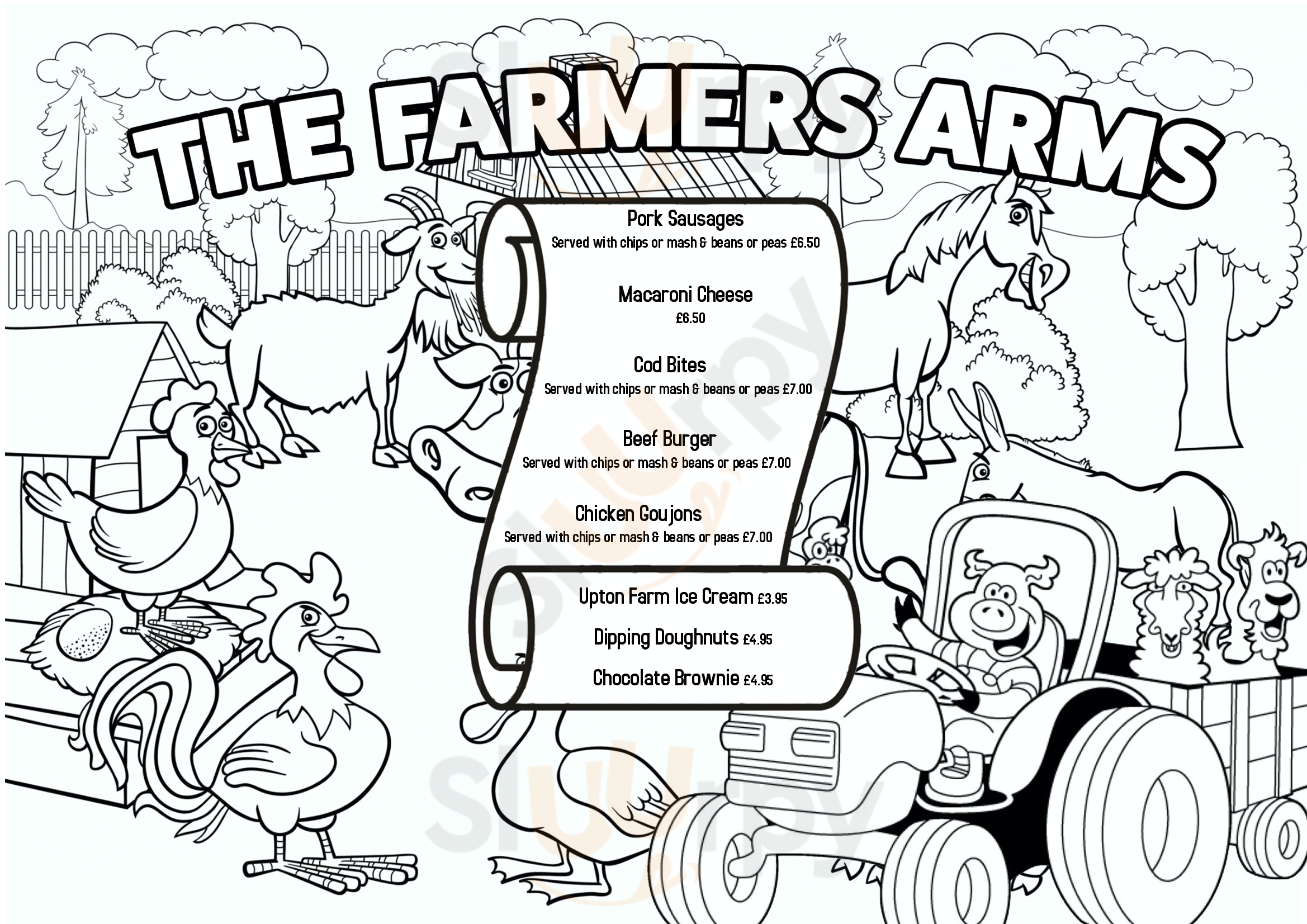 The Farmers Arms St. Davids Menu - 1