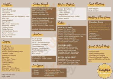 Delightful Desserts, Kingswinford