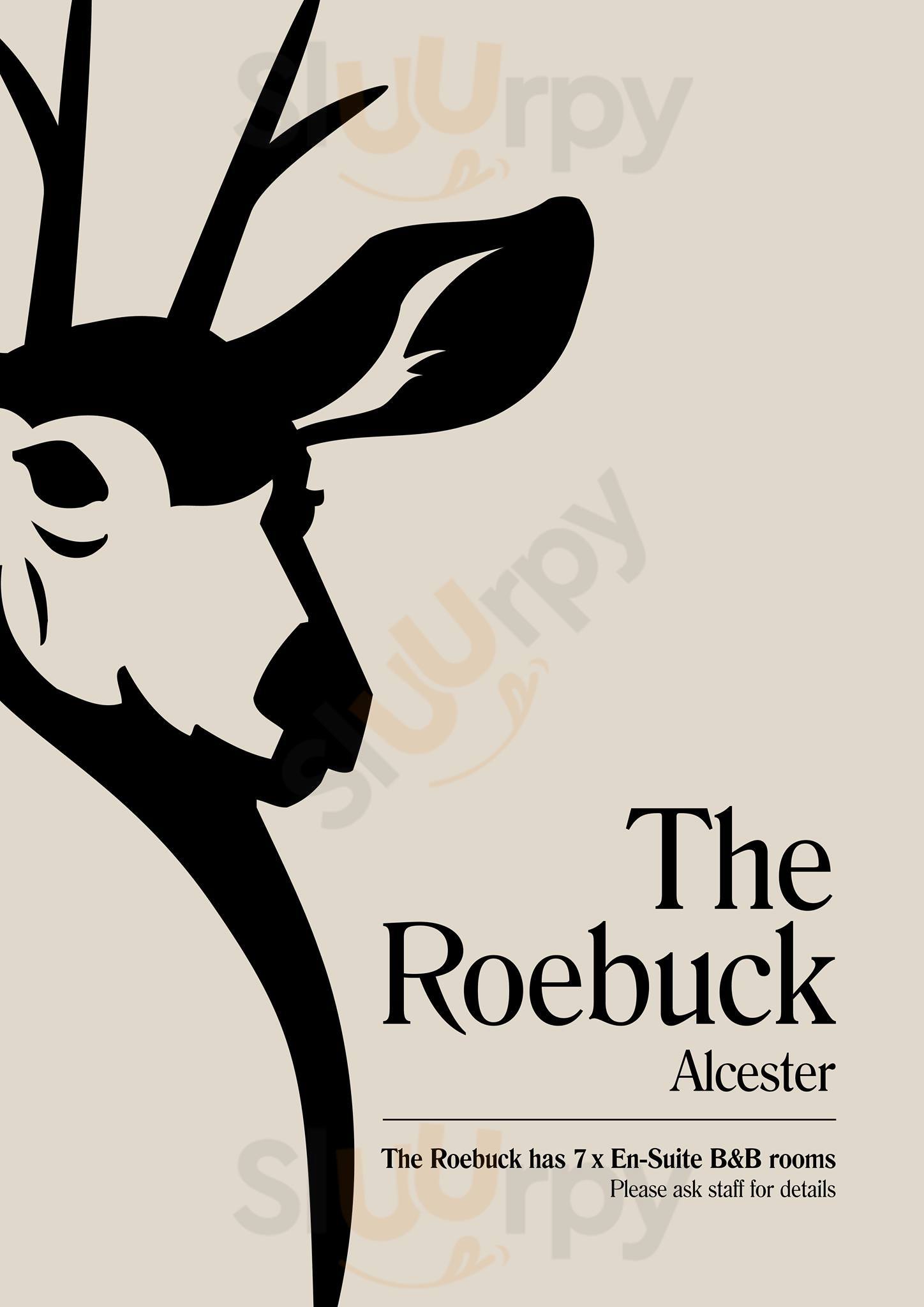 The Roebuck, Alcester Alcester Menu - 1