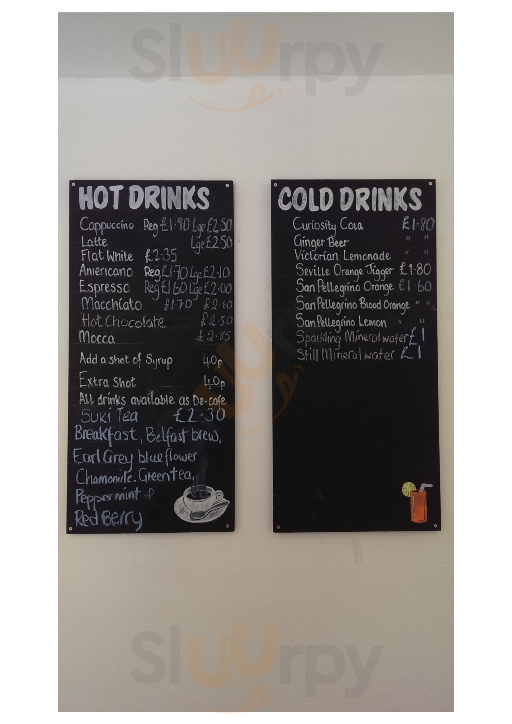 Courie Courie Bakery And Cafe Ballater Menu - 1