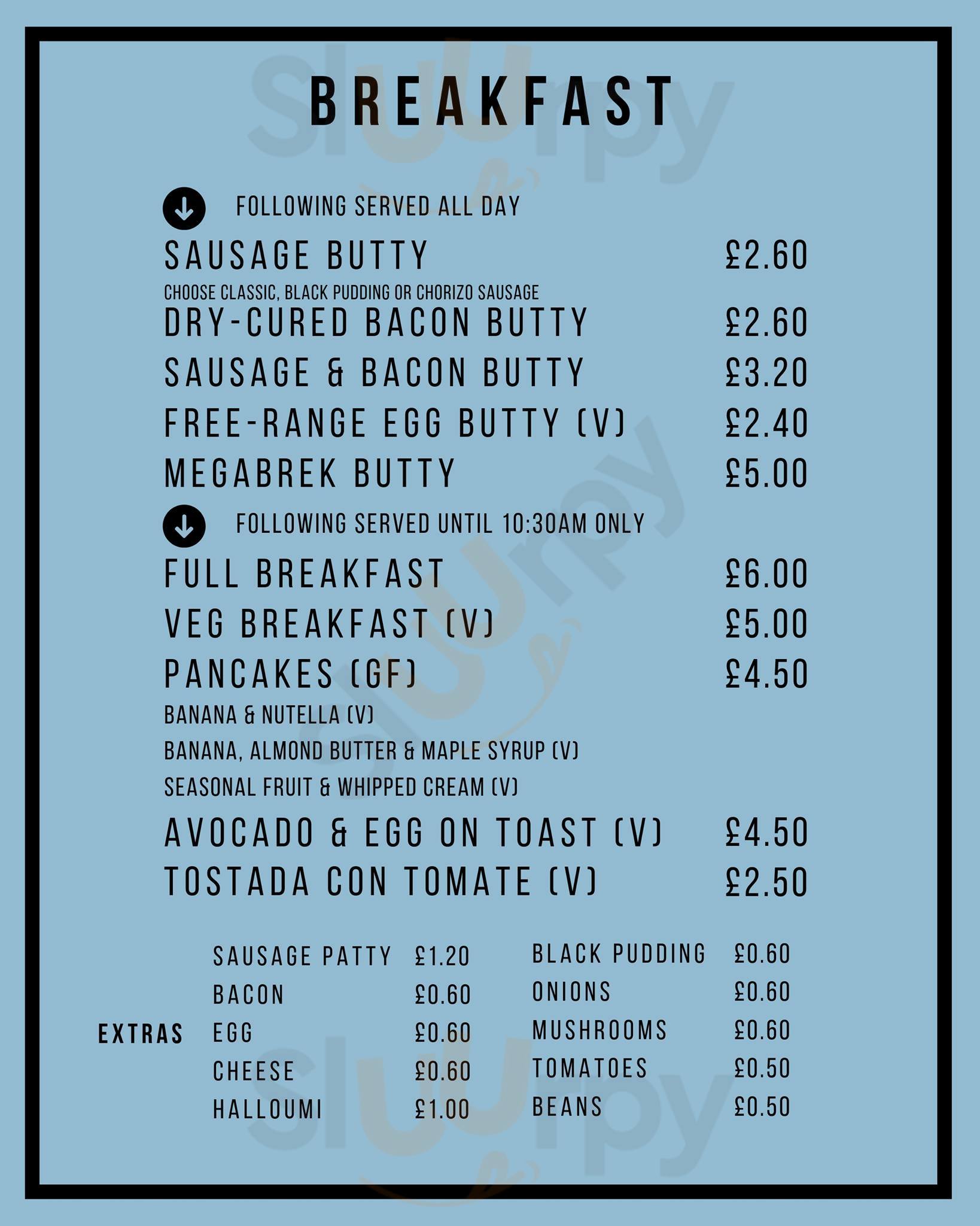 Charltons Peterlee Menu - 1