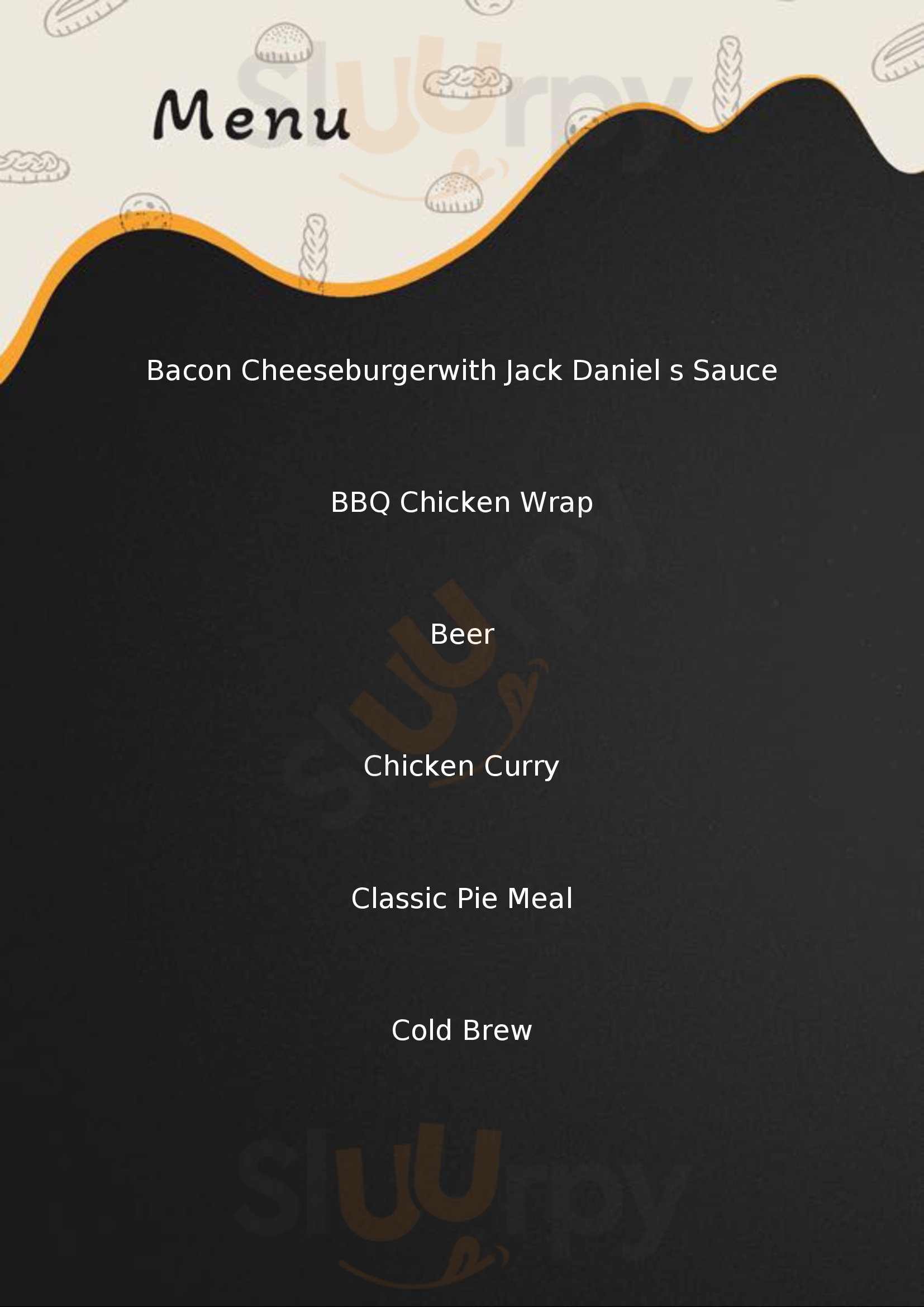 The Frank Hornby Maghull Menu - 1