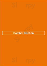 Bombai Kitchen menu
