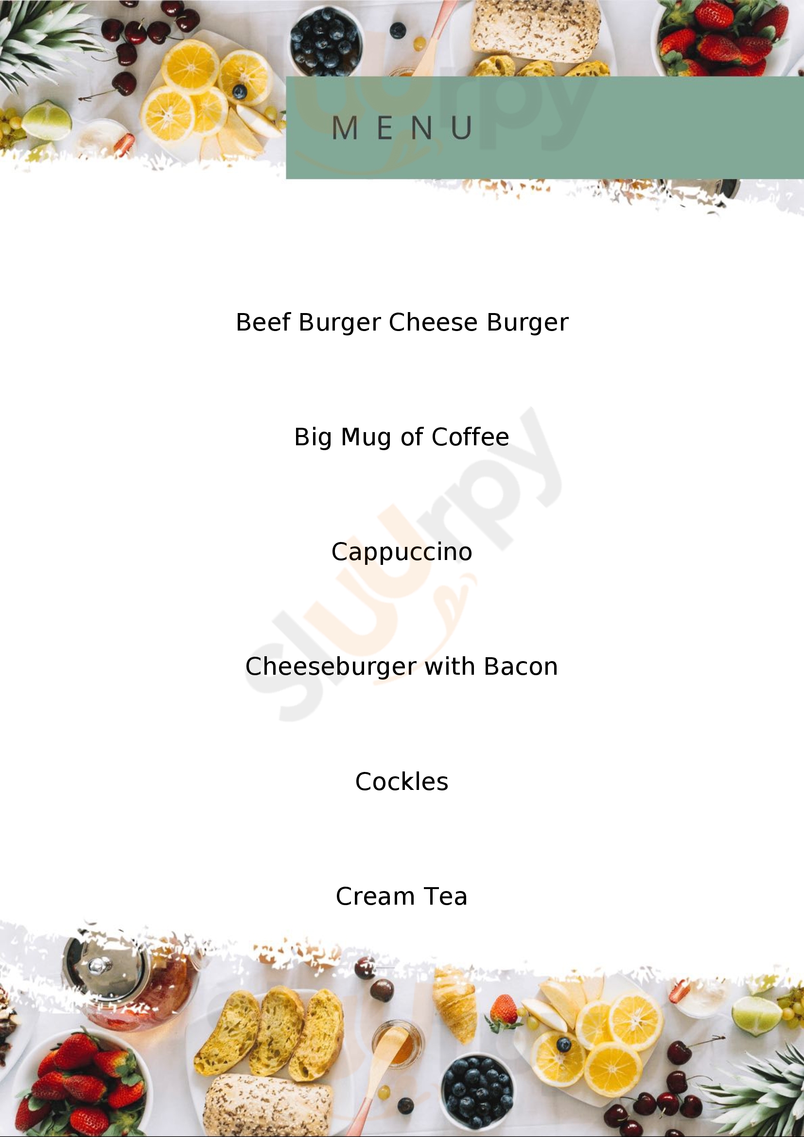 Poplars Farm Shop Frampton Cotterell Menu - 1