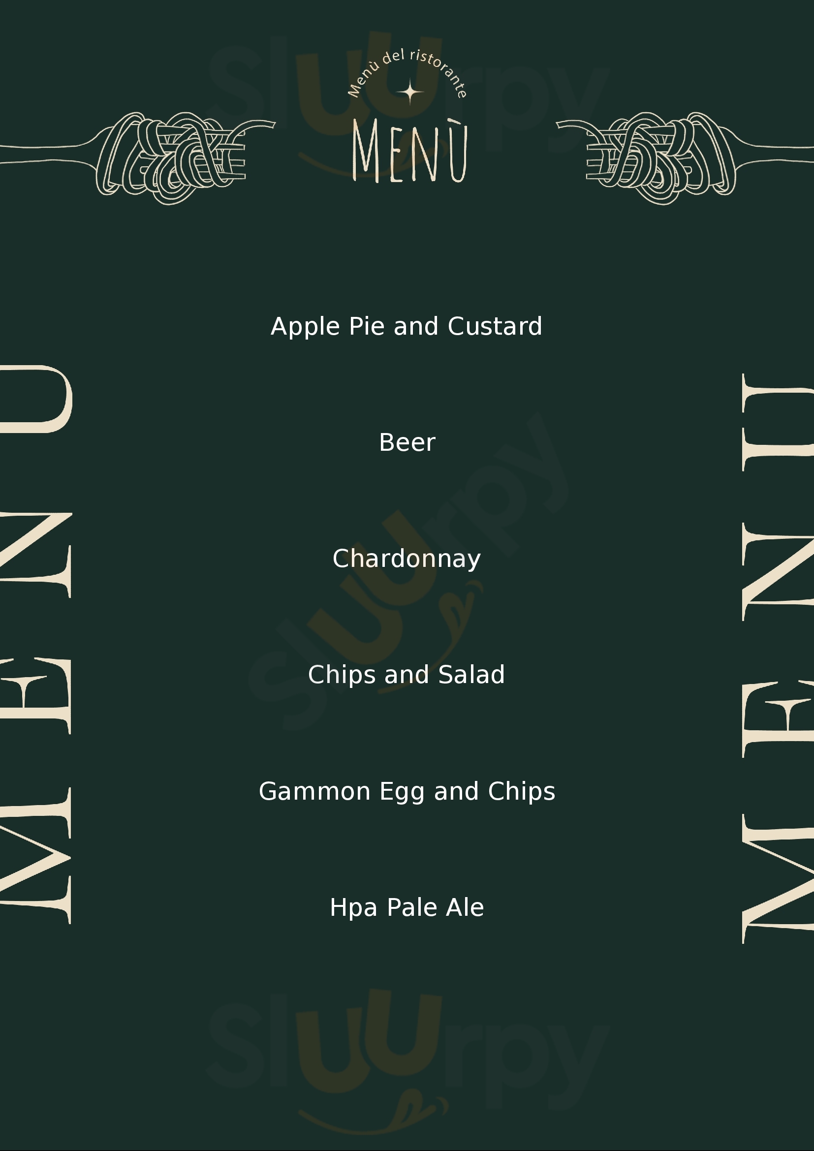 The Red Lion Pembridge Menu - 1