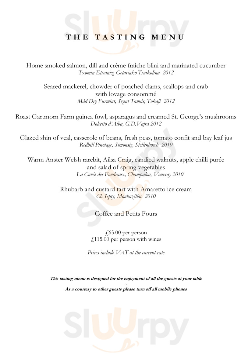 The Peat Inn Restaurant
