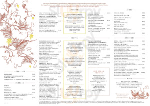 Brasserie Blanc menu