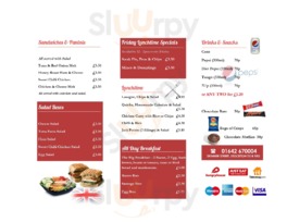 Dial A Dinner menu