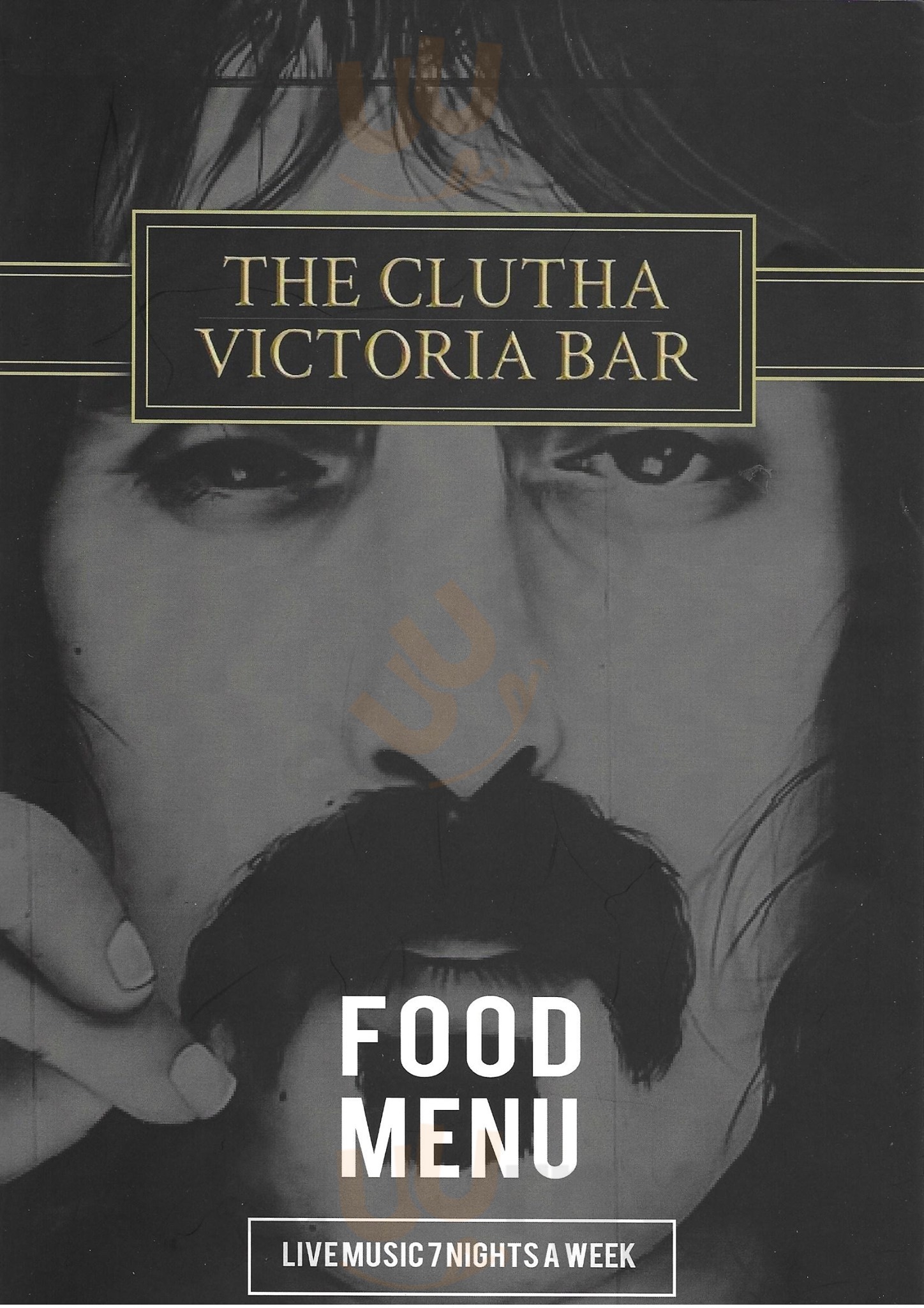 The Clutha Bar Glasgow Menu - 1