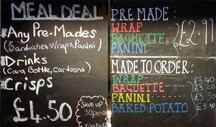 Vigo Delicatessen menu