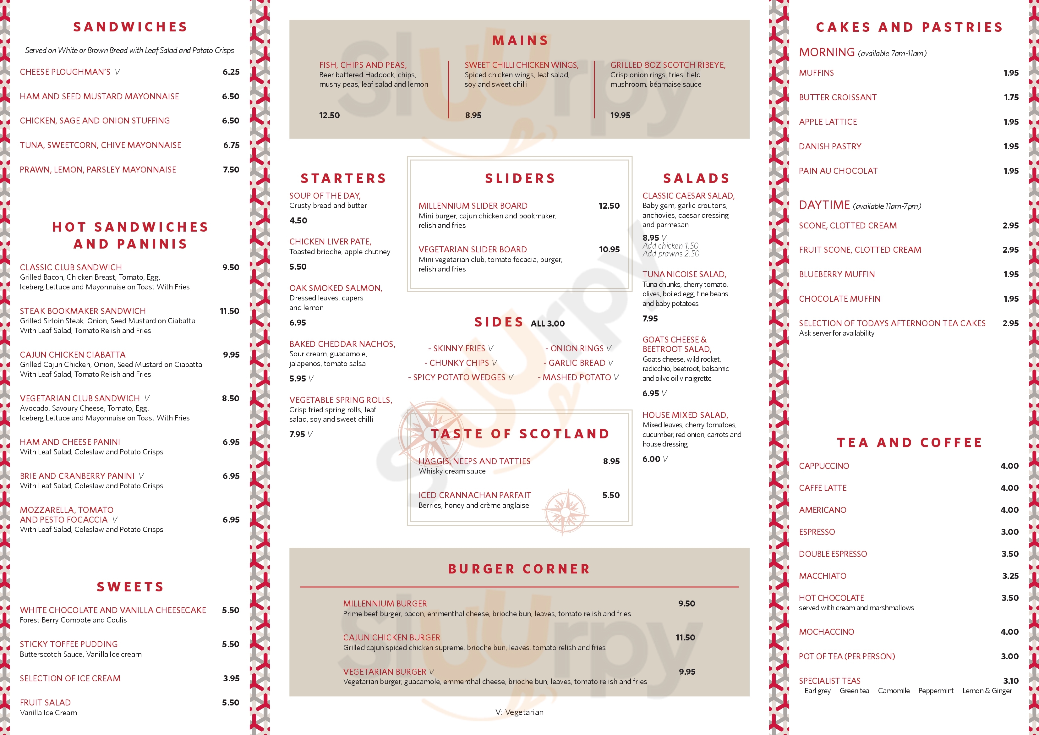 Georgics Bar Glasgow Menu - 1