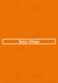 Spicy Village menu