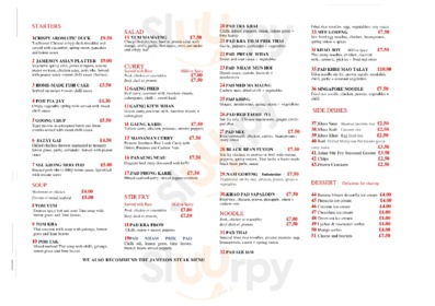 The Jameson Steak And Thai