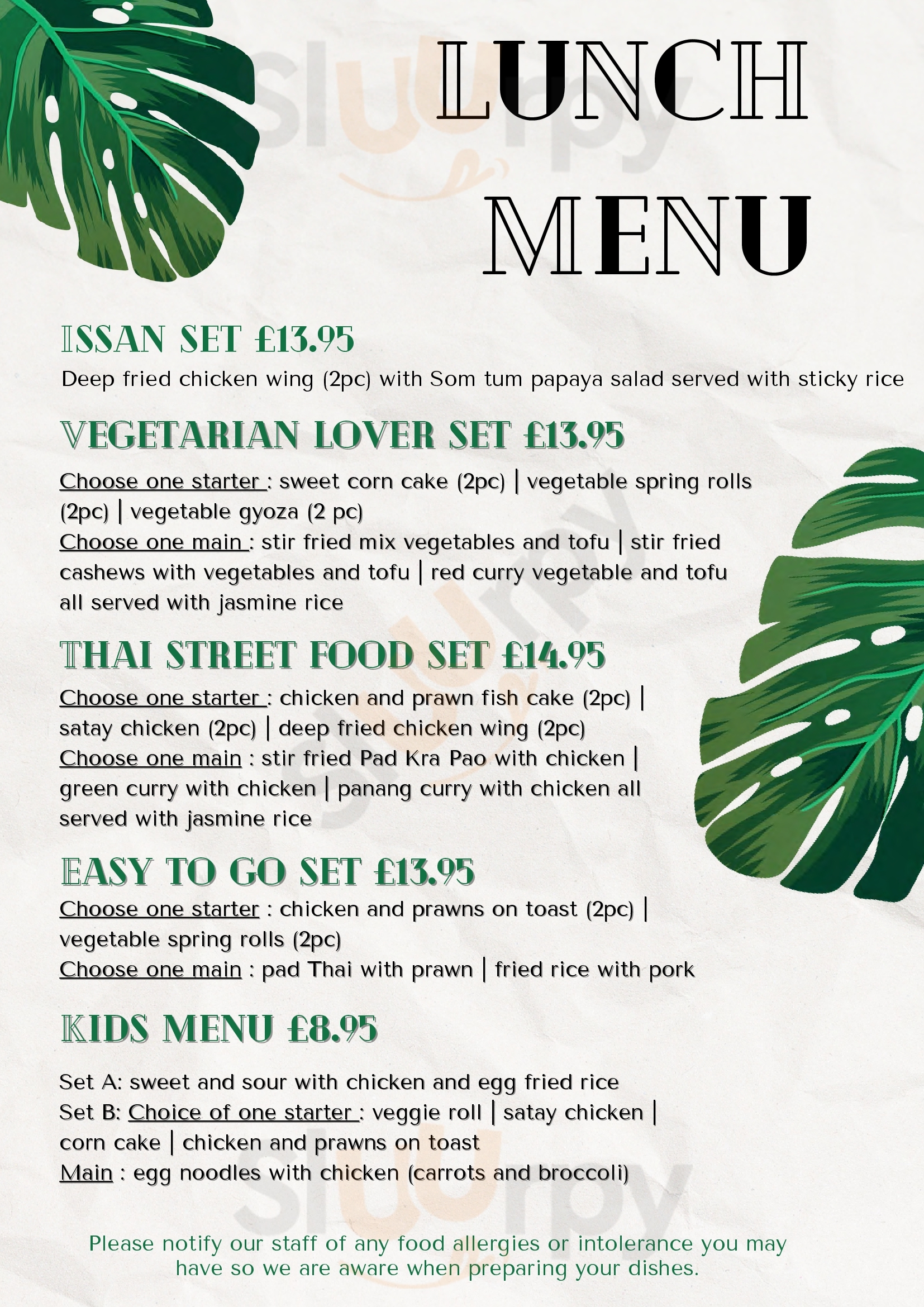 Matoom London Menu - 1