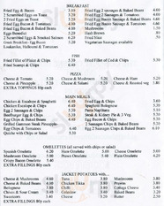 Conduit Coffee House menu