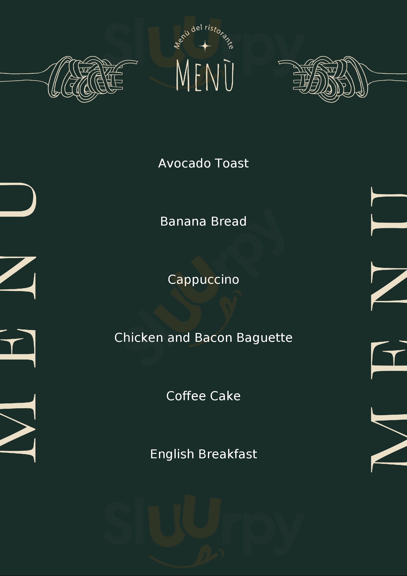 Euphorium London Menu - 1