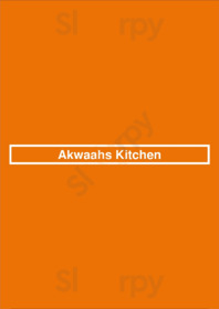 Akwaahs Kitchen menu