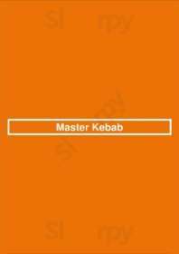 Master Kebab menu