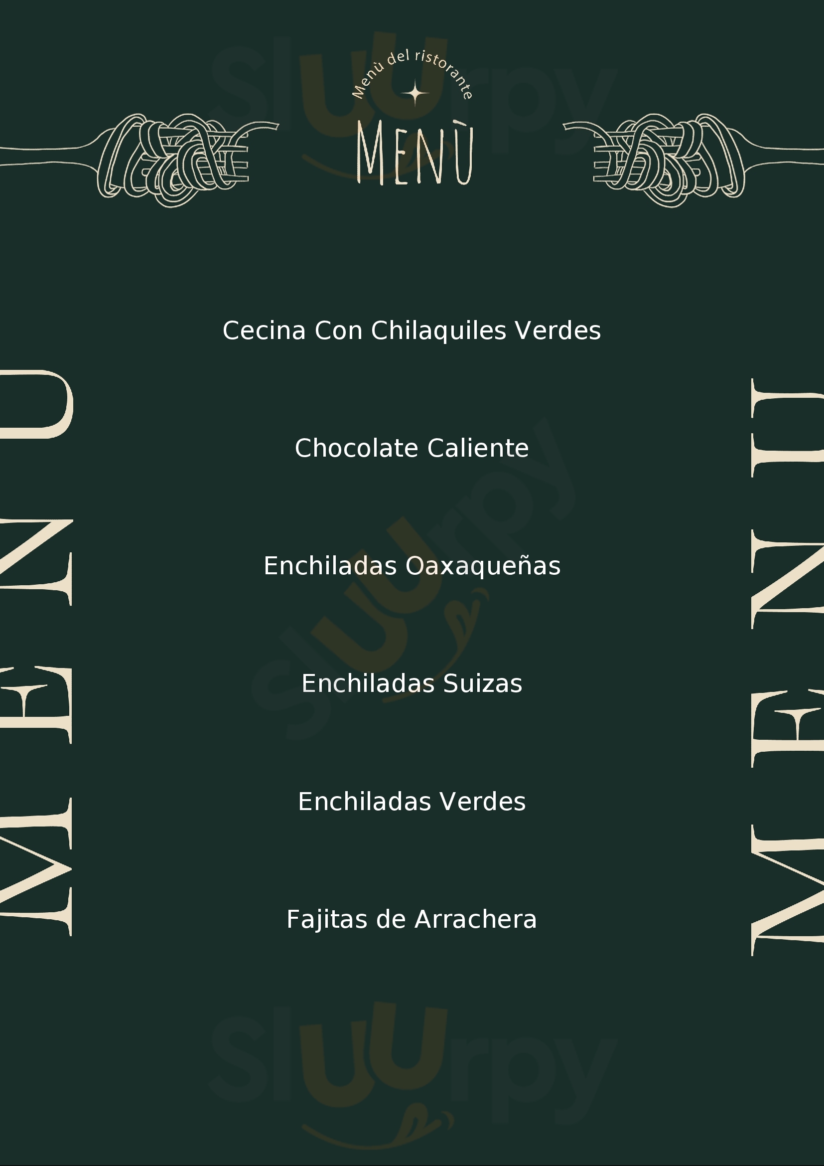 Del Angel Inn Restaurante Taxco Menu - 1
