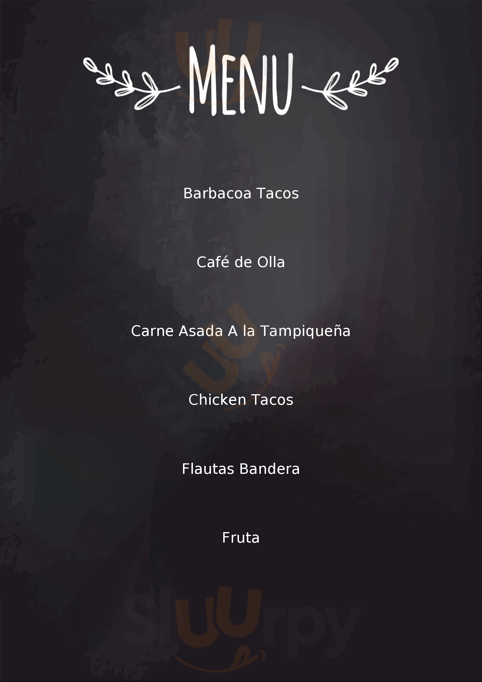 Viva Mexico Ciudad Juárez Menu - 1