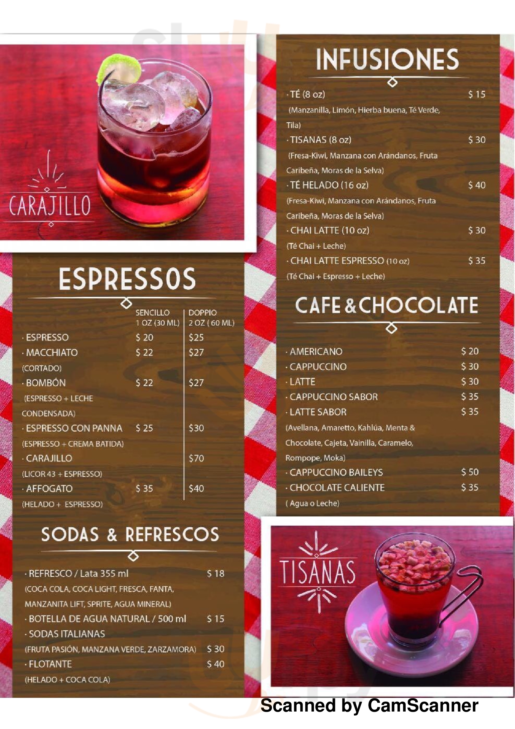 Aroma Espresso Tuxtla Gutiérrez Menu - 1