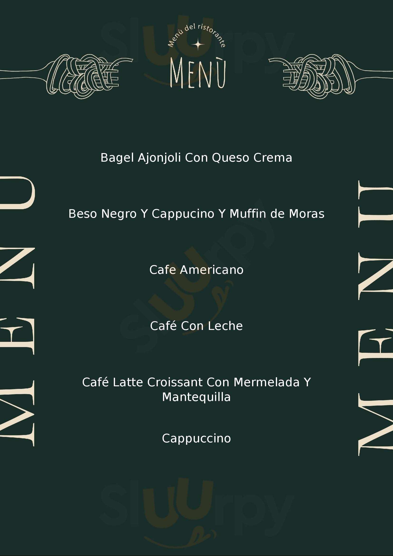 Cafe Tal Guanajuato Menu - 1