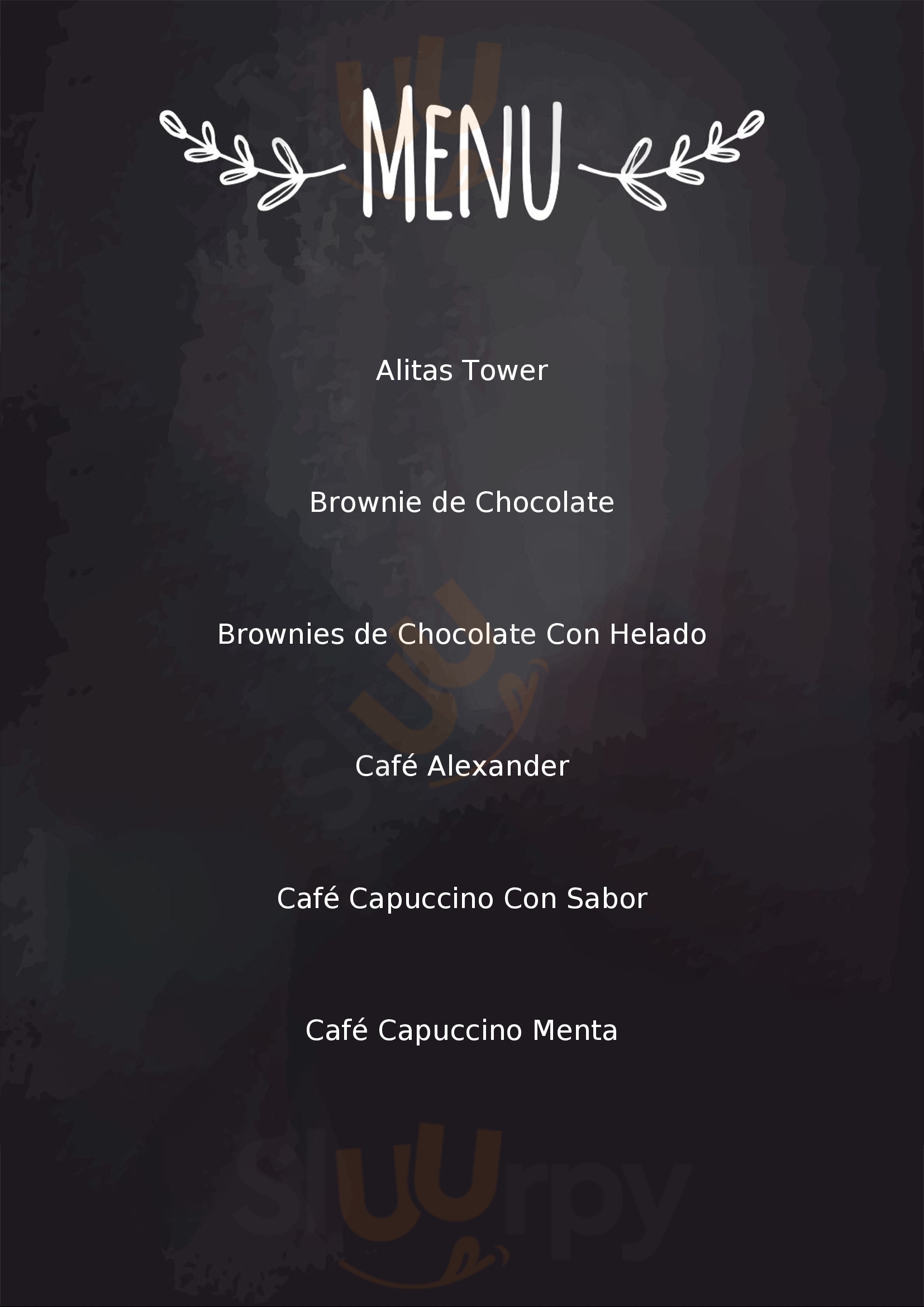 Tower Café Tepic Menu - 1