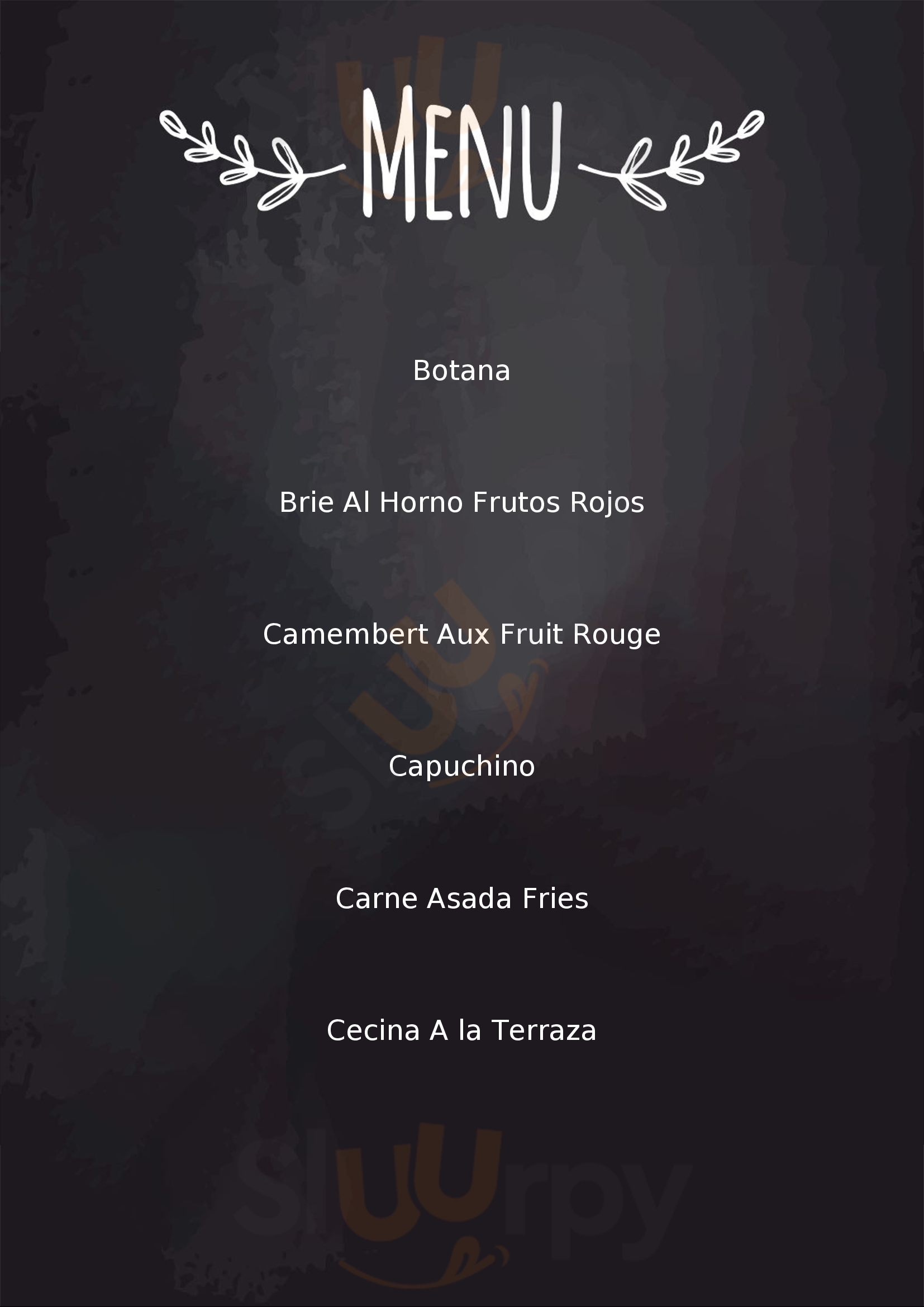 La Terraza Café Bar Taxco Menu - 1