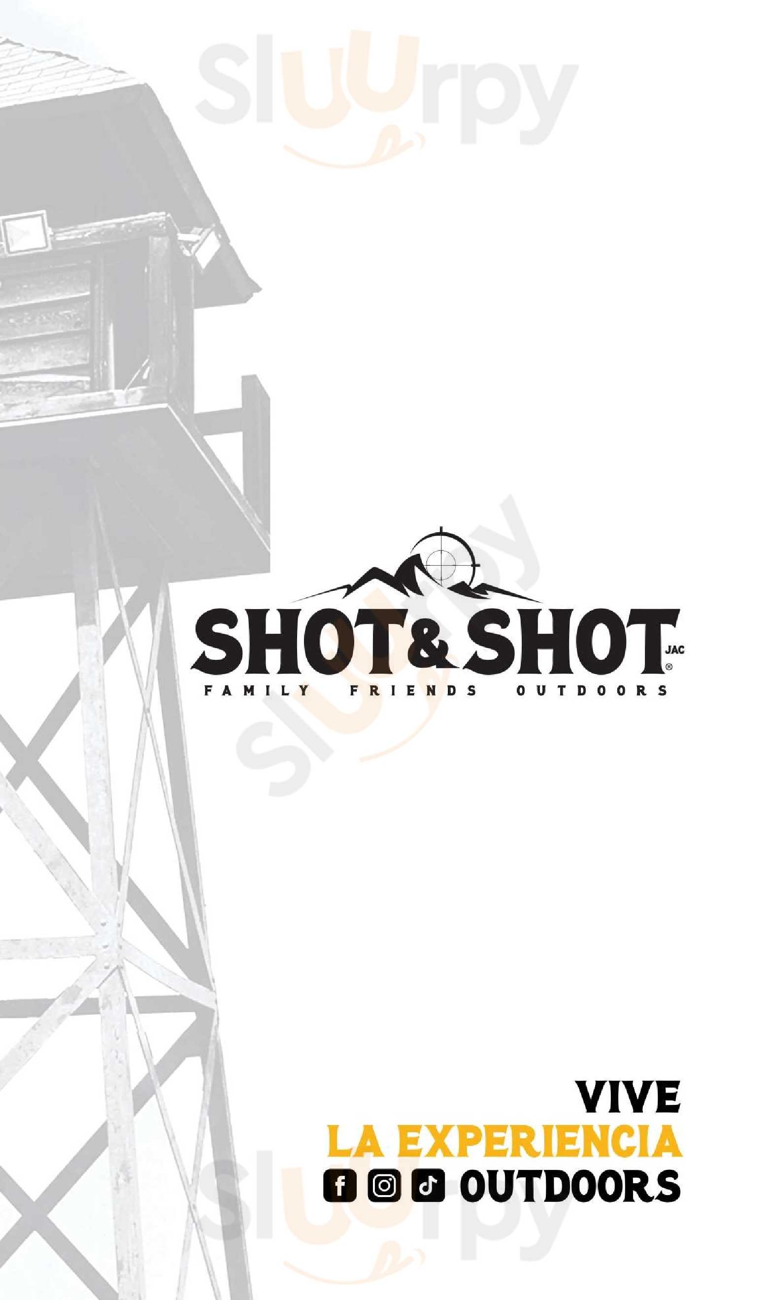 Shot & Shot Saltillo Menu - 1