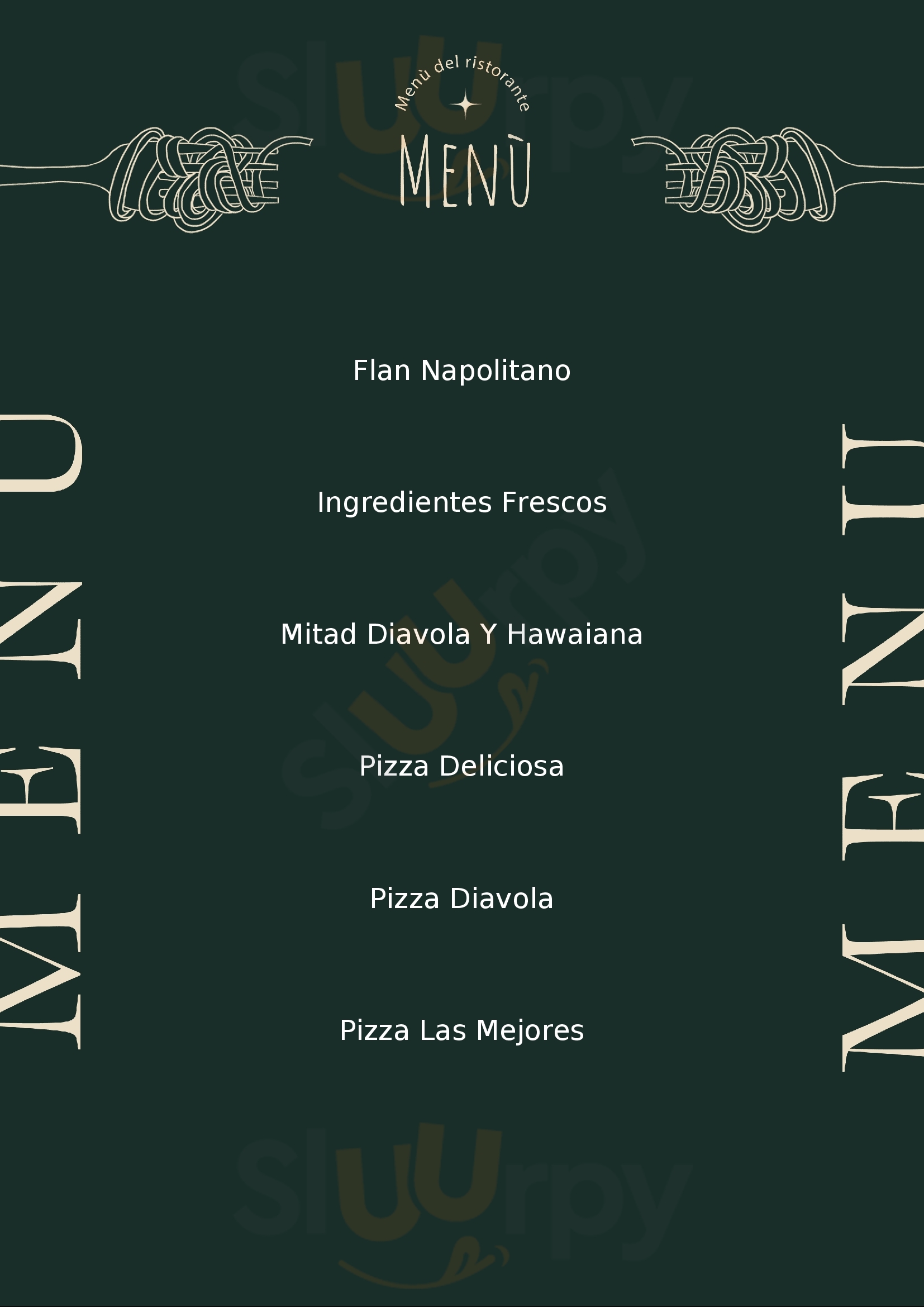 Rusticana Pizzeria E Ristorante Tepoztlán Menu - 1
