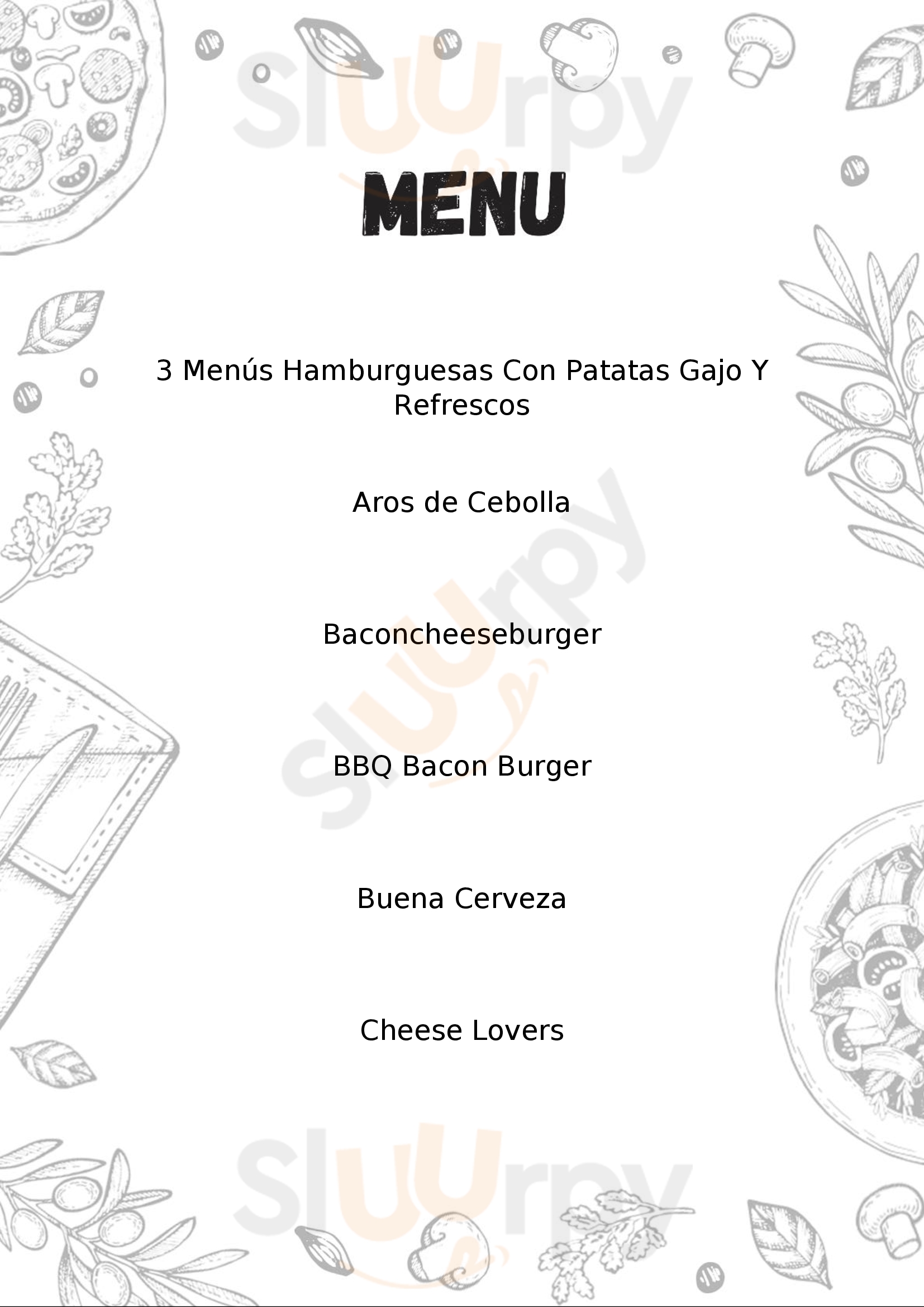 The Good Burger Córdoba Menu - 1