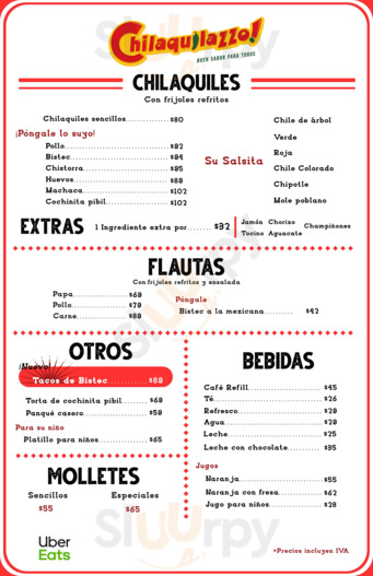 Chilaquilazzo, Ciudad Juárez - Ver menú, reseñas y verificar los precios