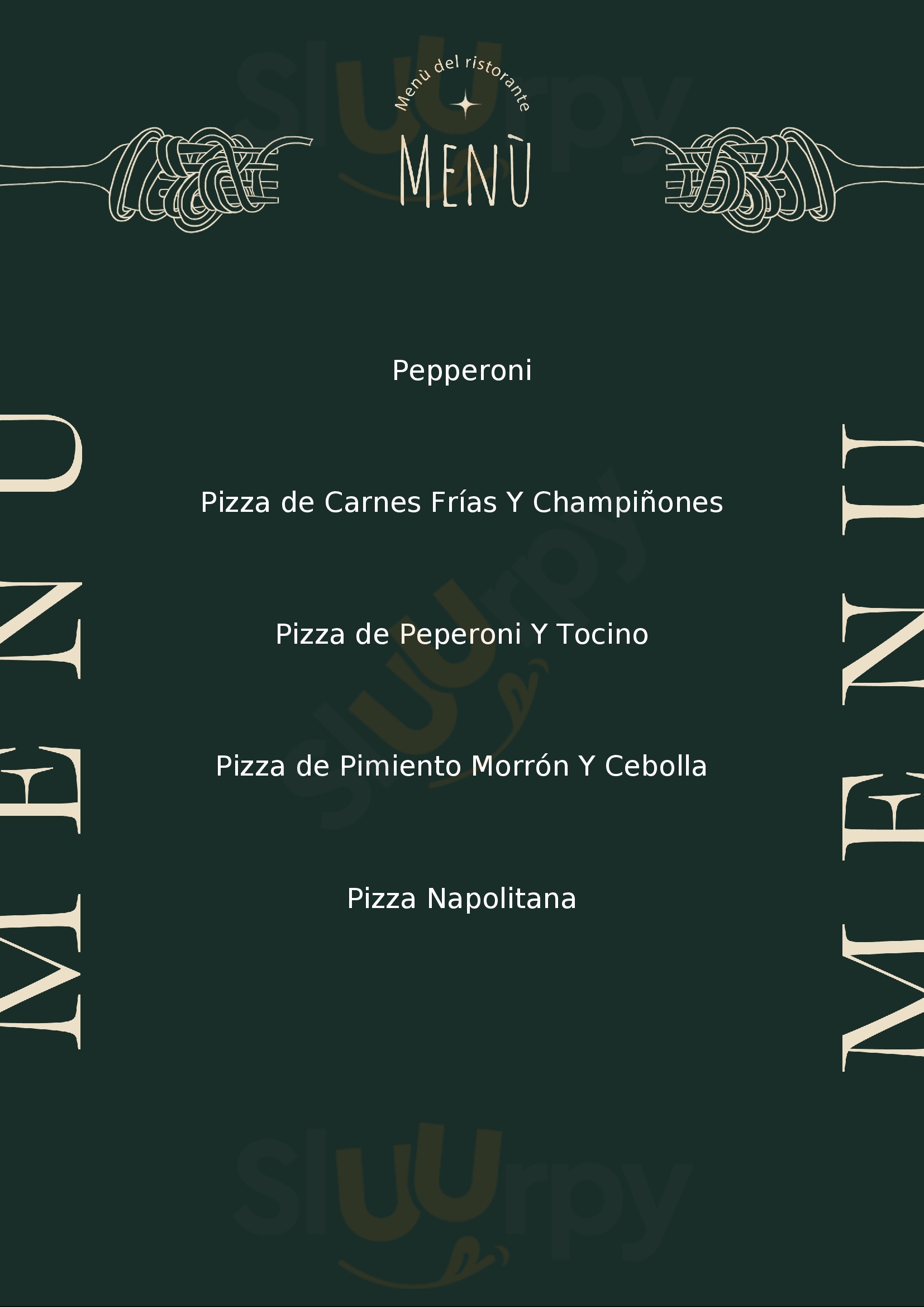 Ernie's & Flakis Pizza Hermosillo Menu - 1