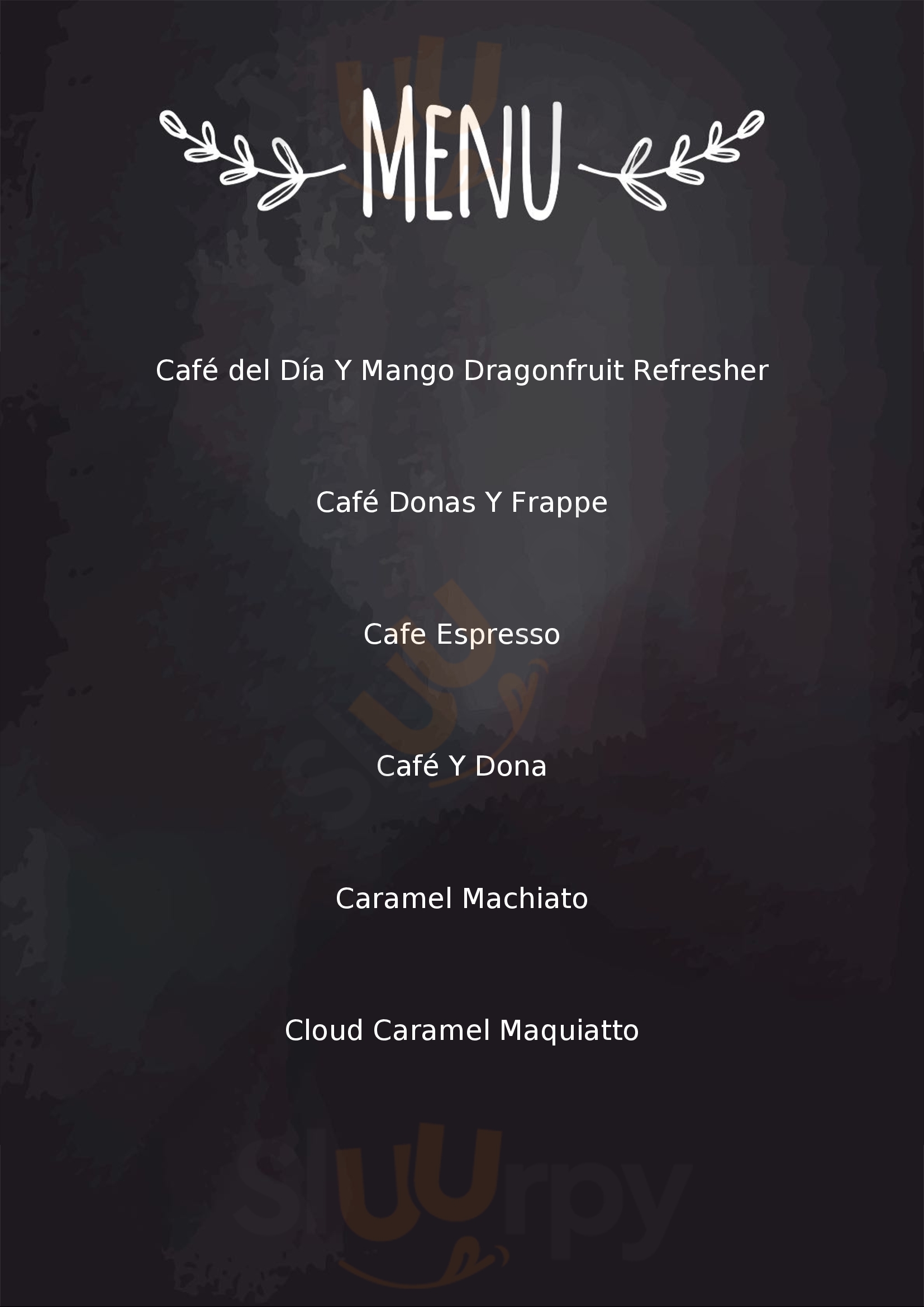 Starbucks Aguascalientes Menu - 1