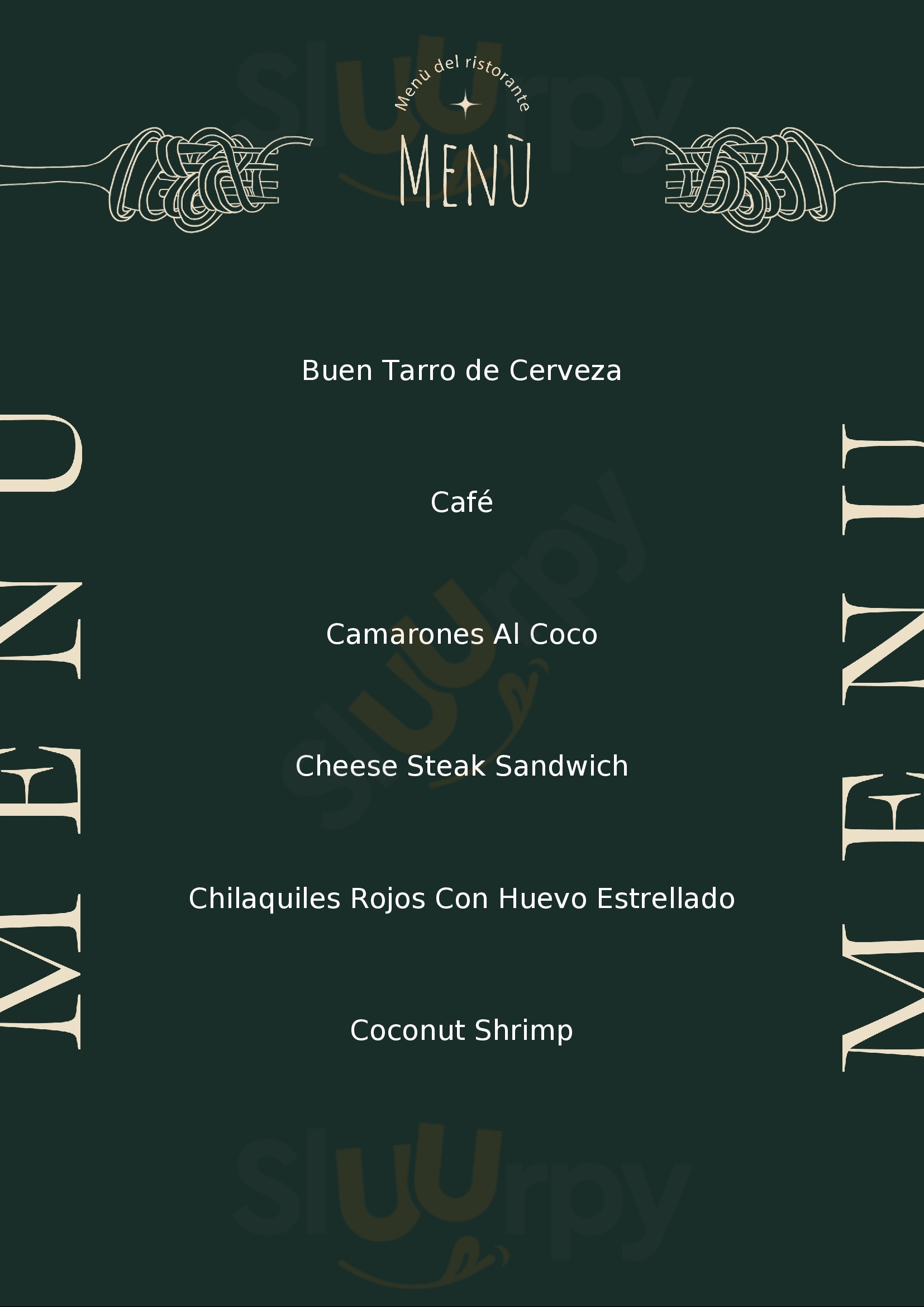 El Mar Restaurant And Sports Bar San Carlos Menu - 1