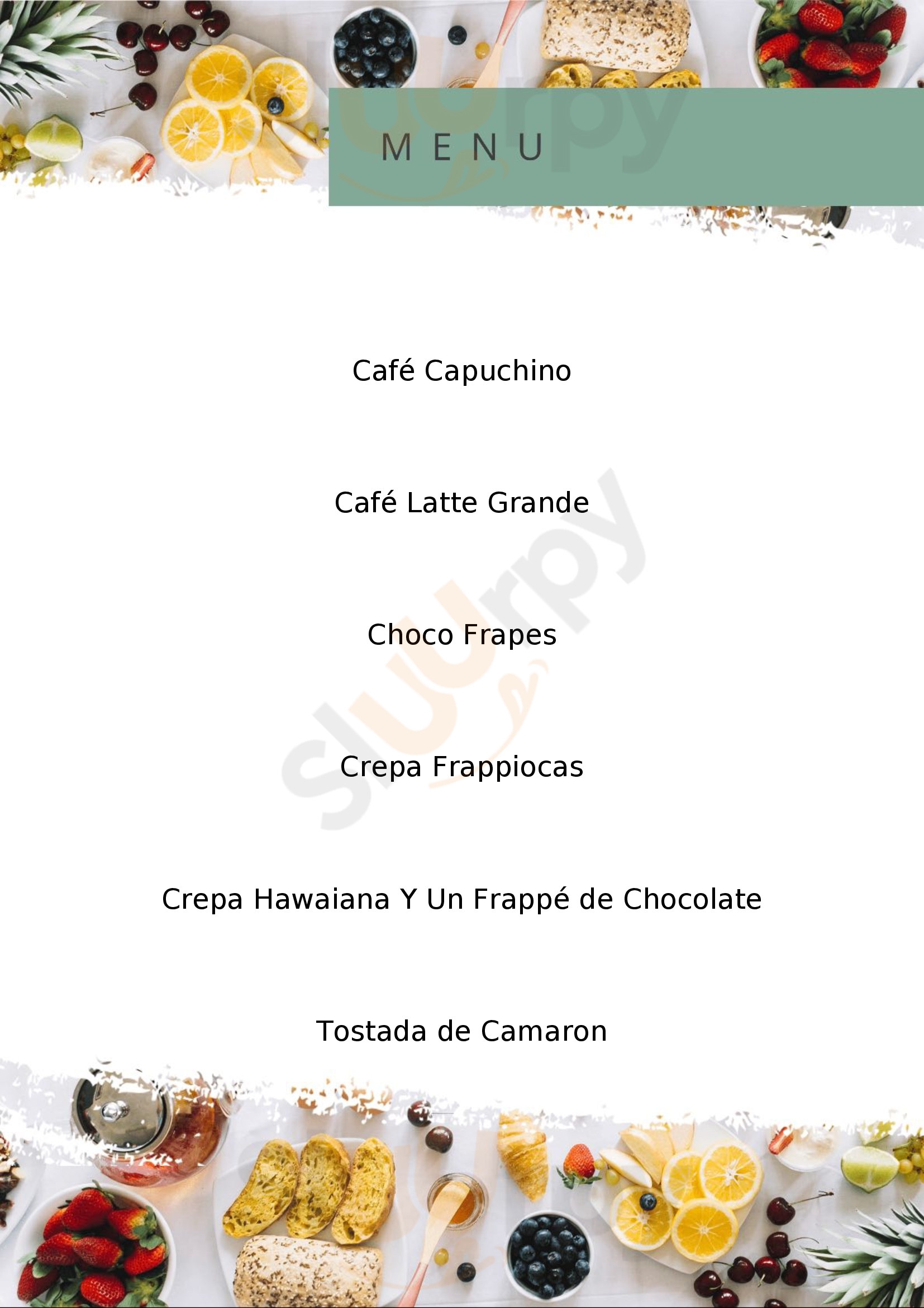 Frapioccas Café Ixtapa/Zihuatanejo Menu - 1