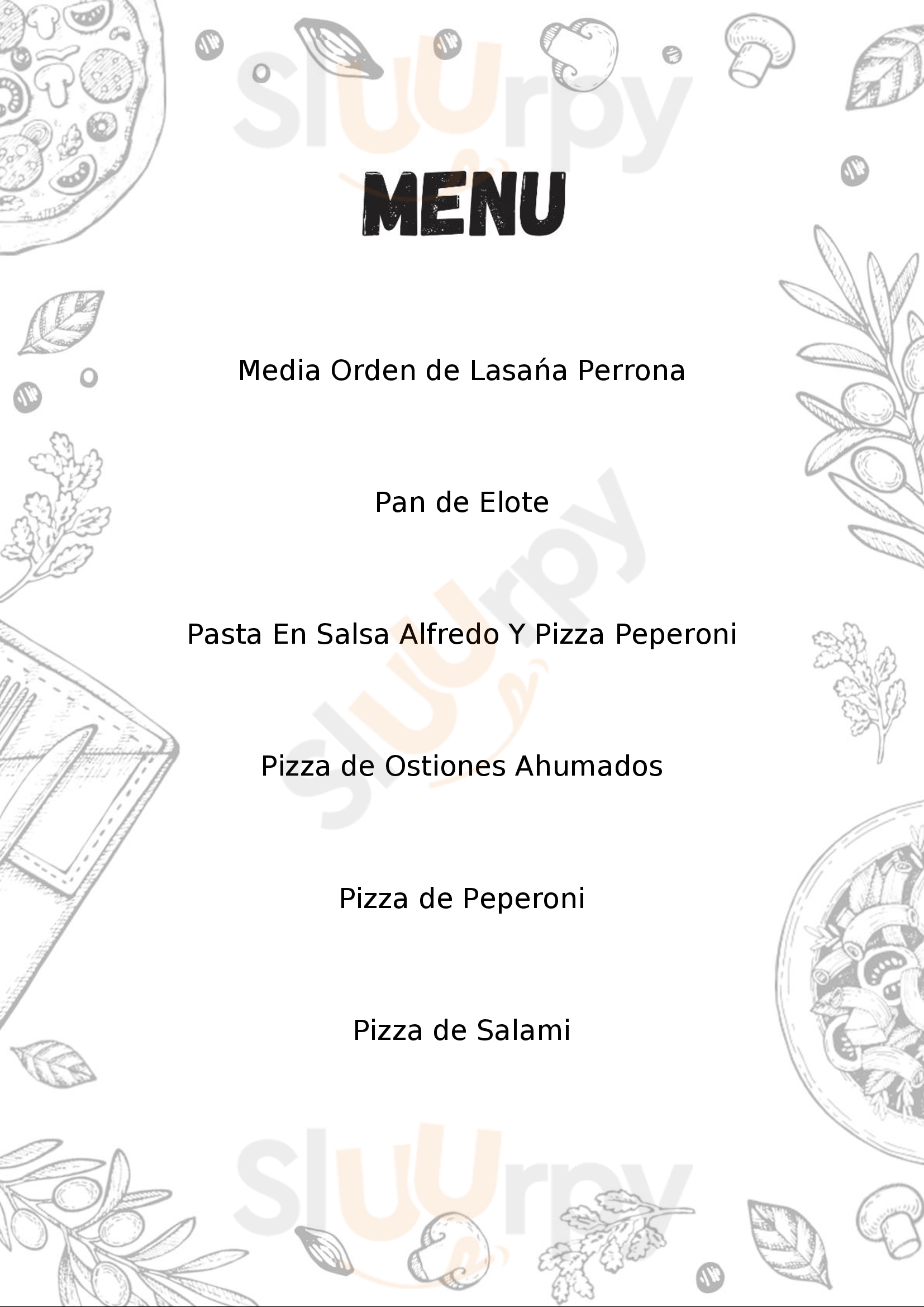 Pizzeria Italia Hermosillo Menu - 1