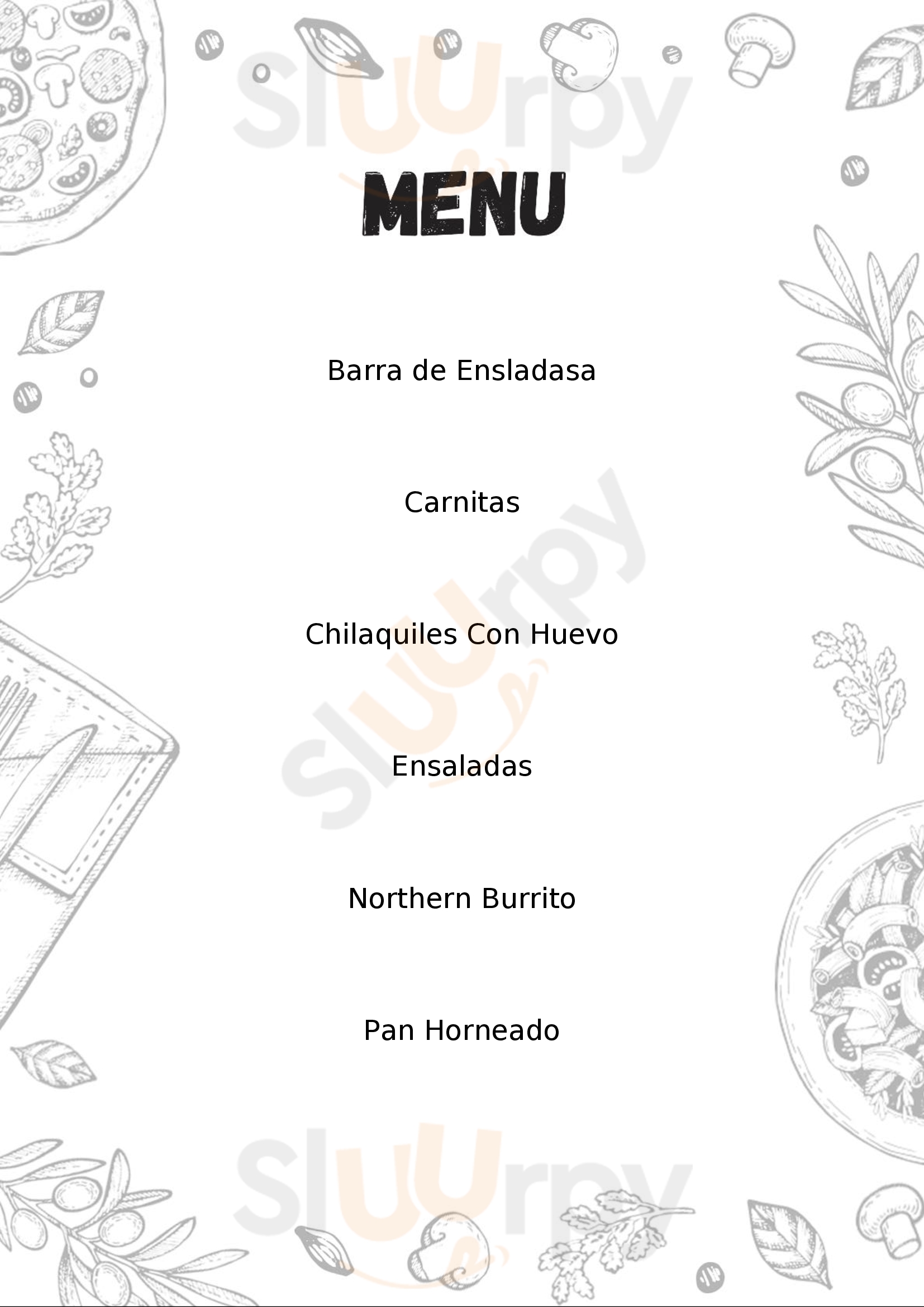 Cúa Culinary Artisans Restaurant Ciudad de México Menu - 1