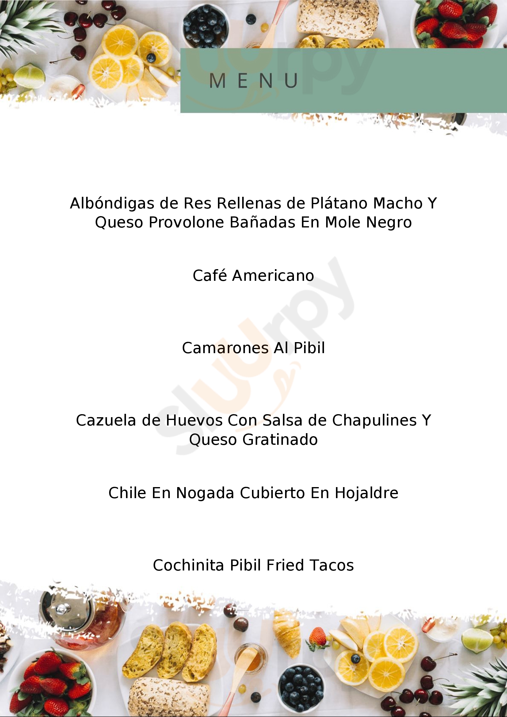 El Mayor Restaurante Ciudad de México Menu - 1