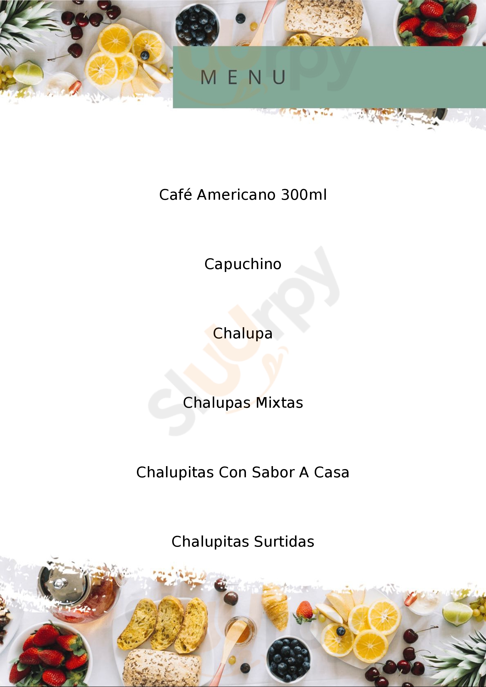 Las Chalupitas Ciudad de México Menu - 1