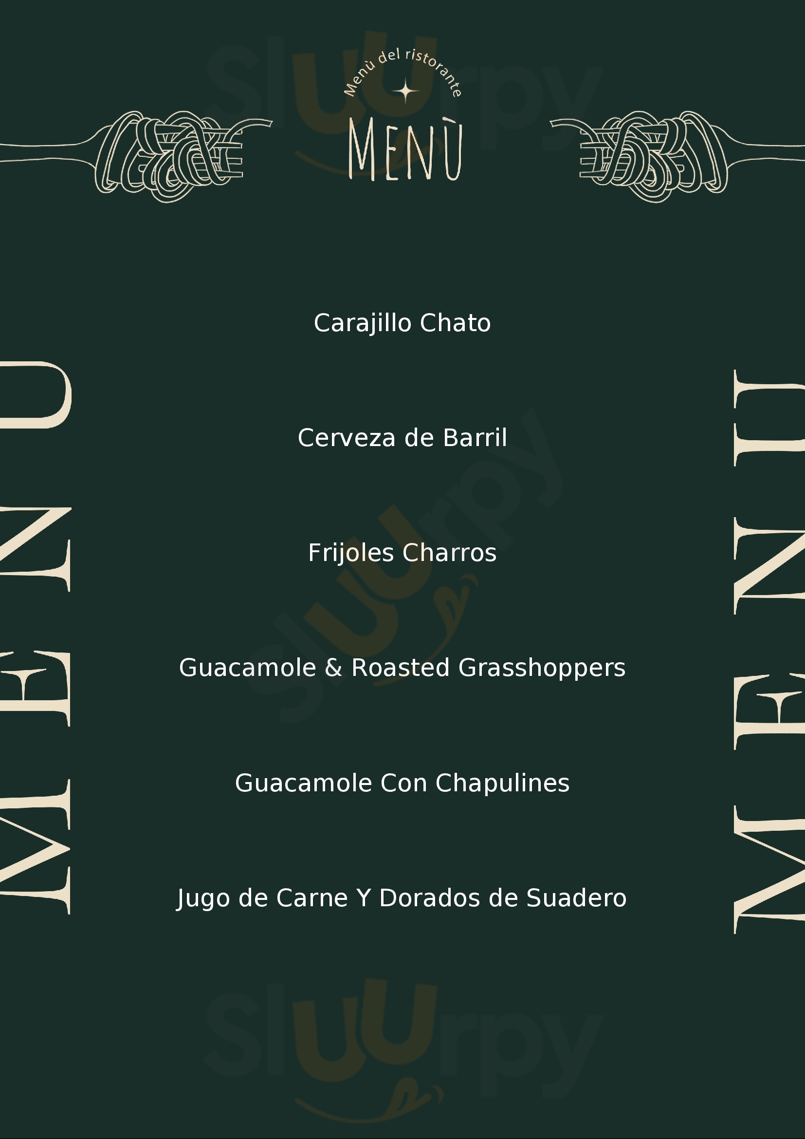 La Ramona Ciudad de México Menu - 1