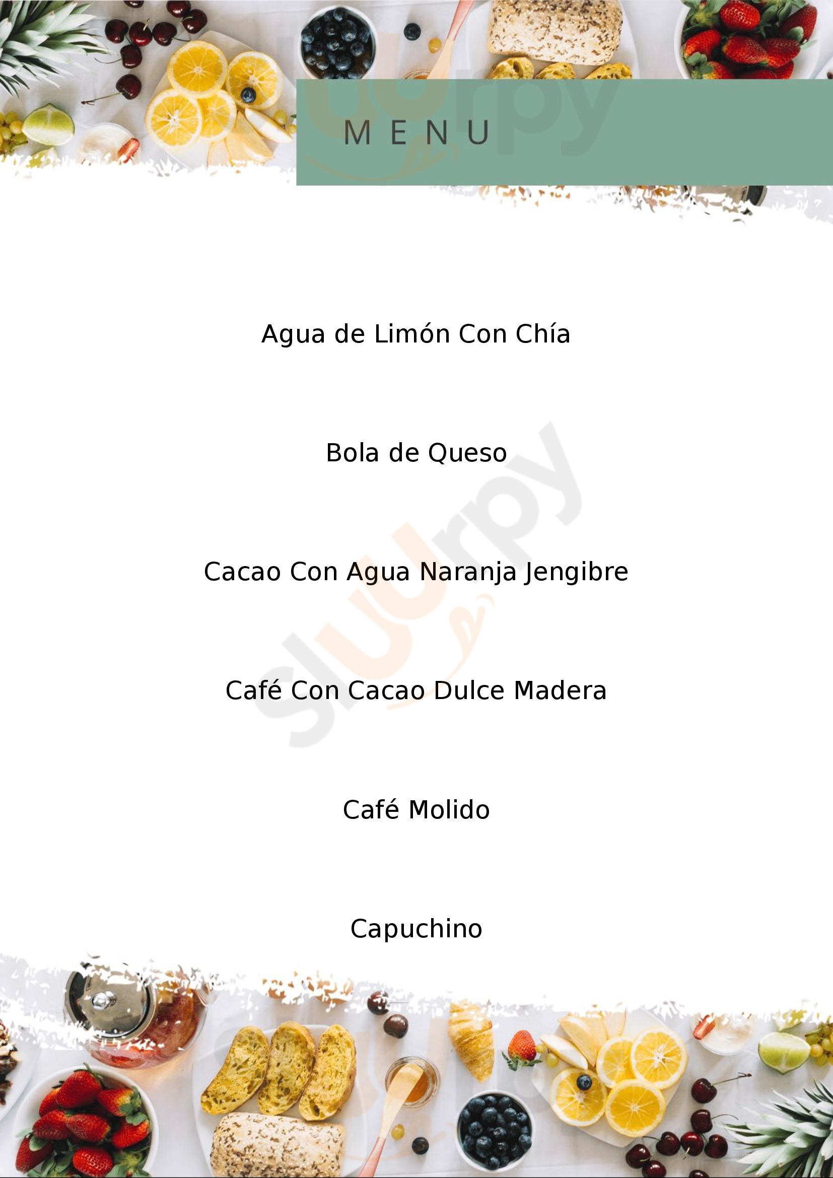 Tierra Garat Ciudad de México Menu - 1