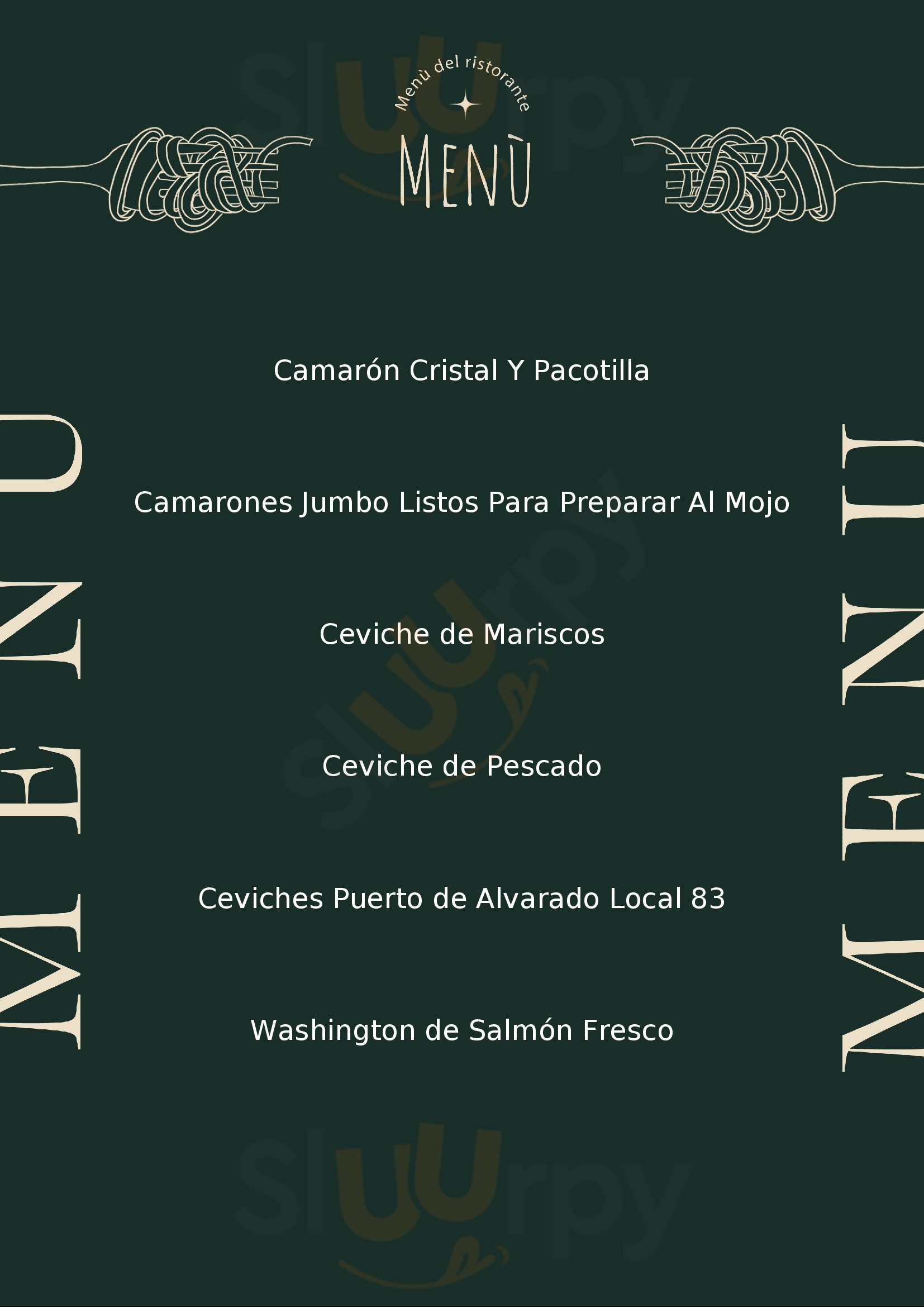 El Puerto De Alvarado Ciudad de México Menu - 1