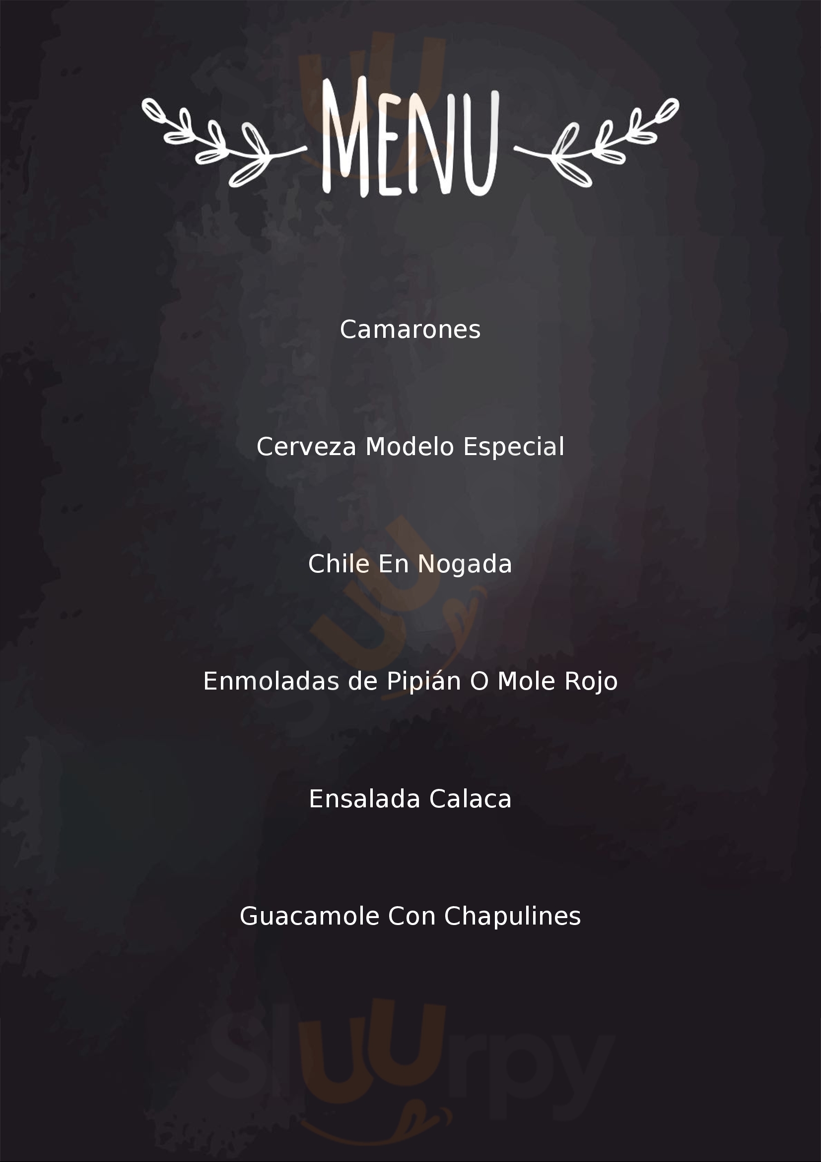 La Calaca Ciudad de México Menu - 1