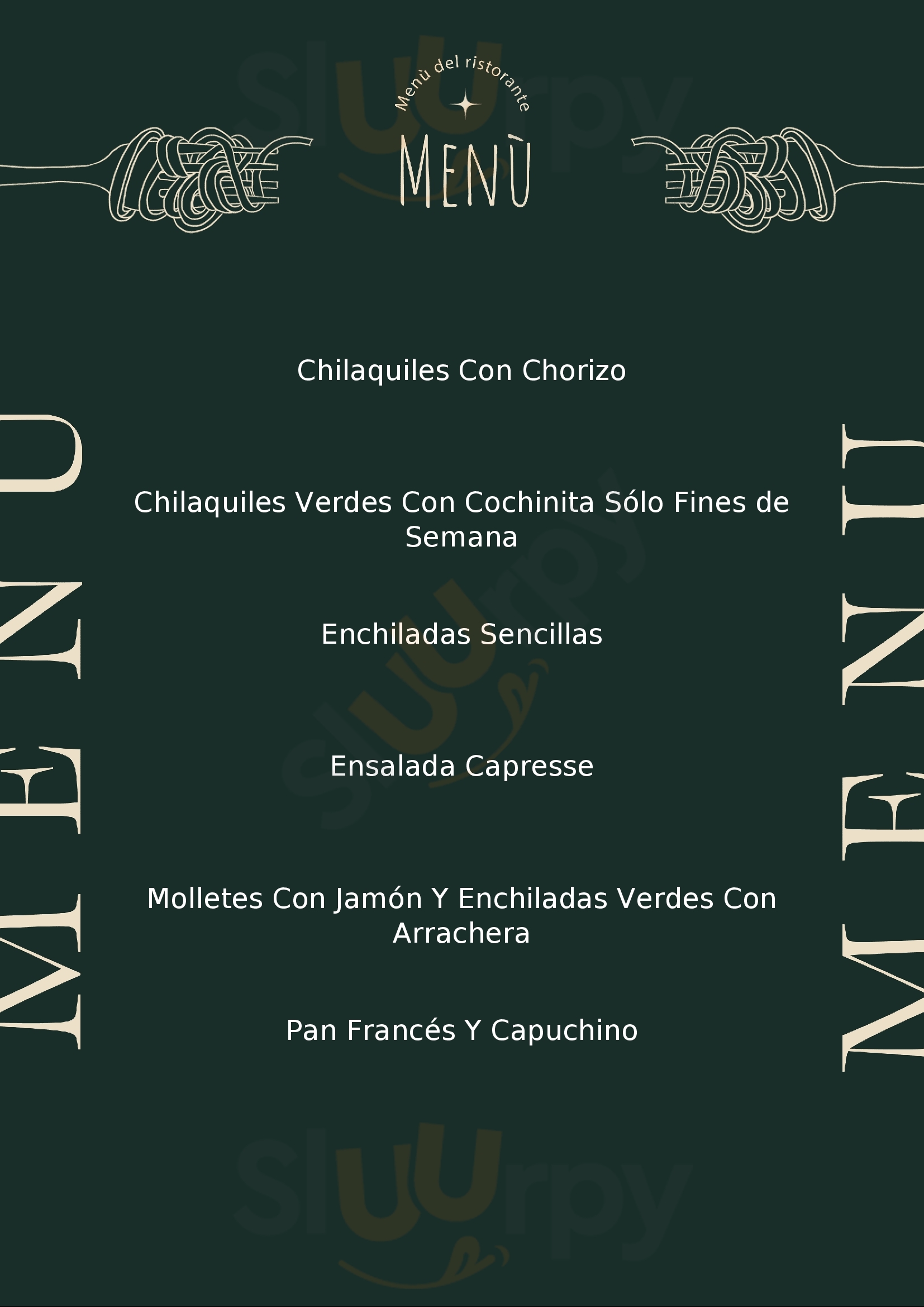 Successo Ciudad de México Menu - 1