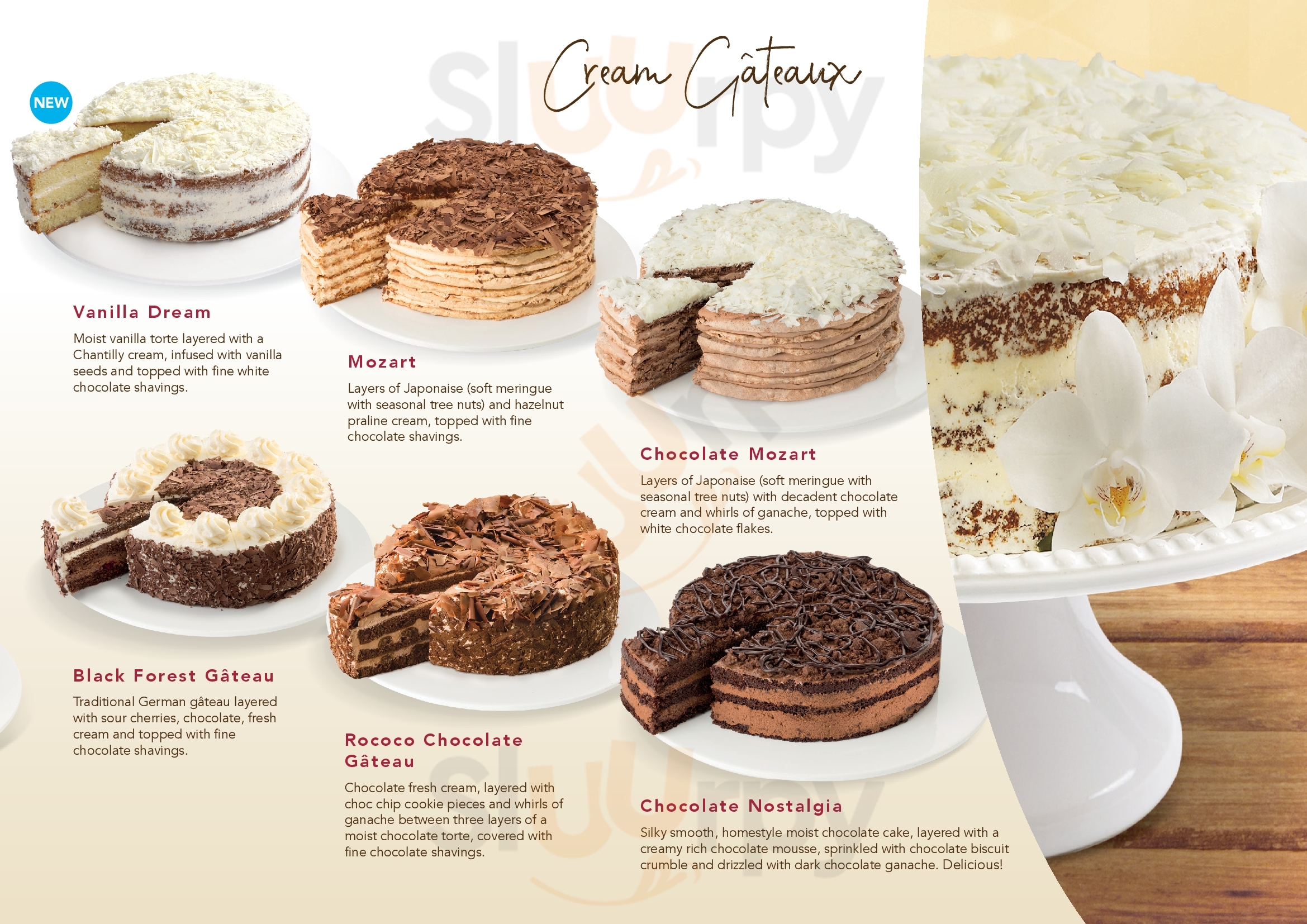 Chateau Gateaux Factory Shop Durban Price List