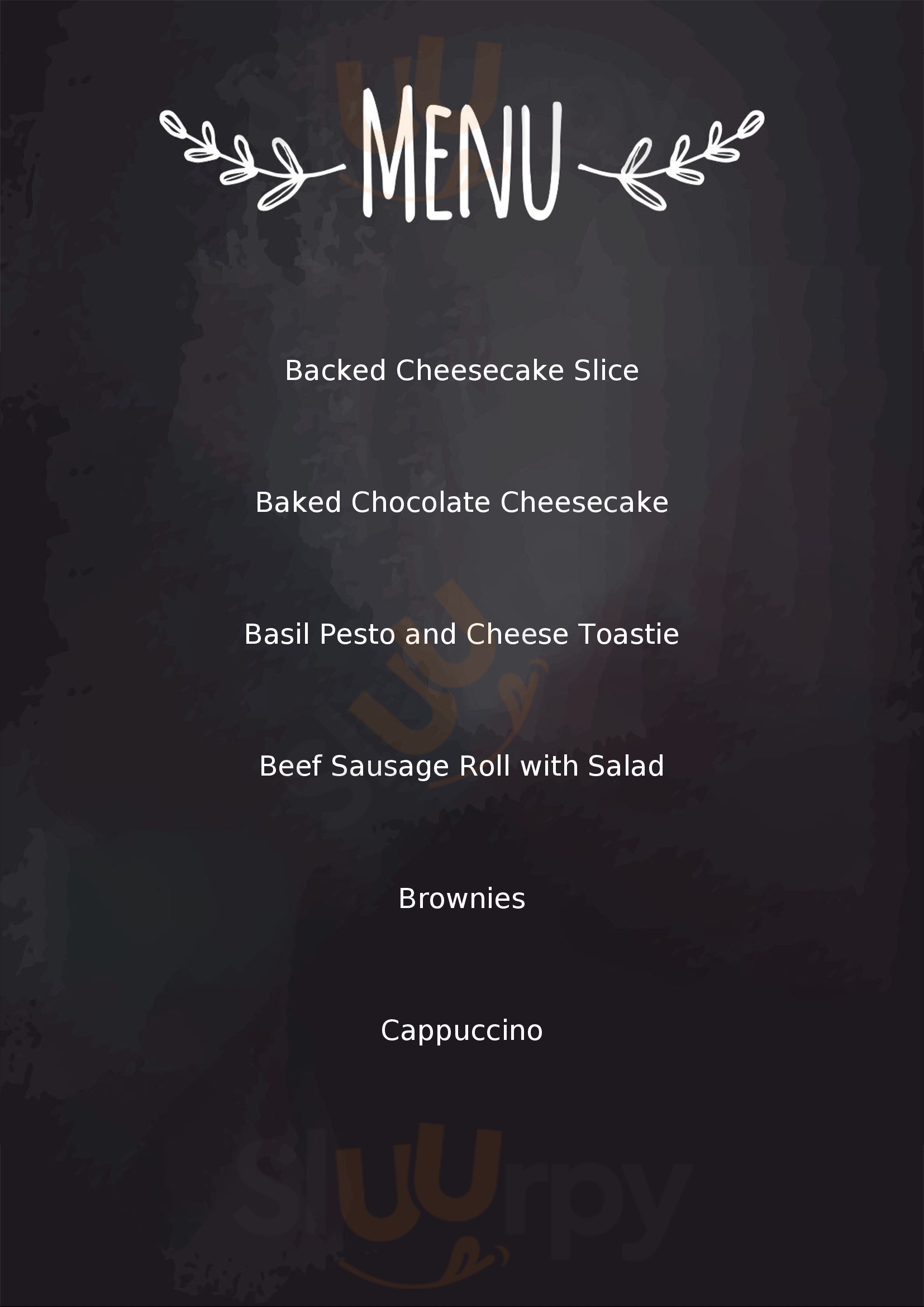 The Green Shed Coffee Roastery Wilderness Menu - 1