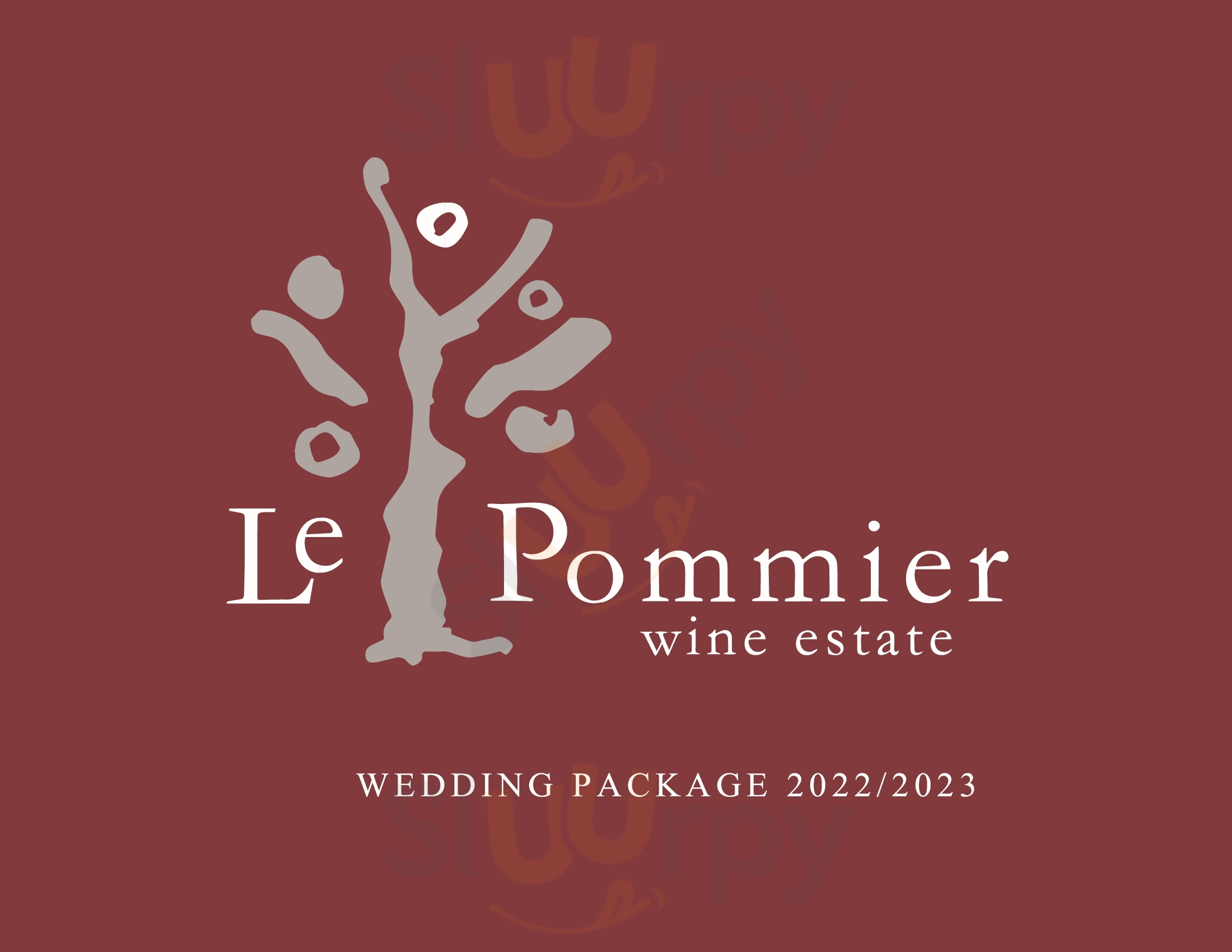 Le Pommier Wine Estate Stellenbosch Menu - 1